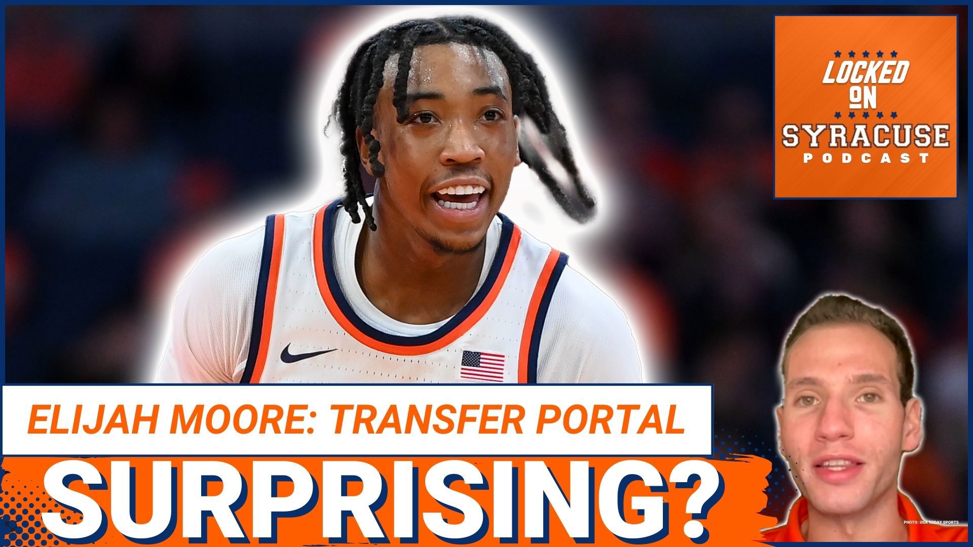Syracuse Orange Basketball guard Elijah "Choppa" Moore plans to enter the transfer portal, per On3's Joe Tipton. Jackson Holzer reacts to the news.