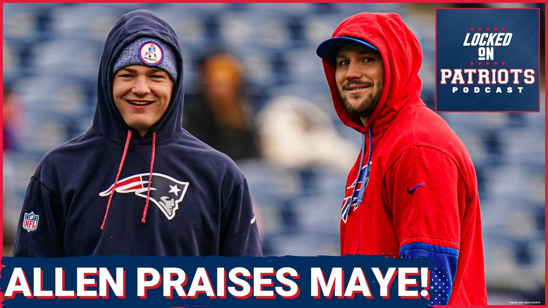 Nick Cattles breaks down Josh Allen's high praise for Drake Maye, highlighting the Buffalo Bills quarterback's insights on the young Patriots signal-caller.