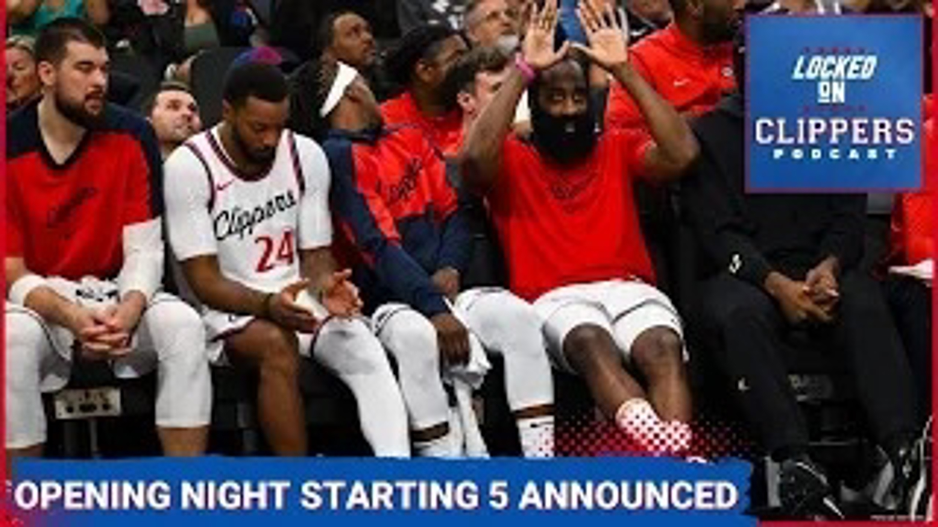 The Los Angeles Clippers will be without Kawhi Leonard to start the season and Ty Lue has announced that the starting lineup will feature James Harden and more!