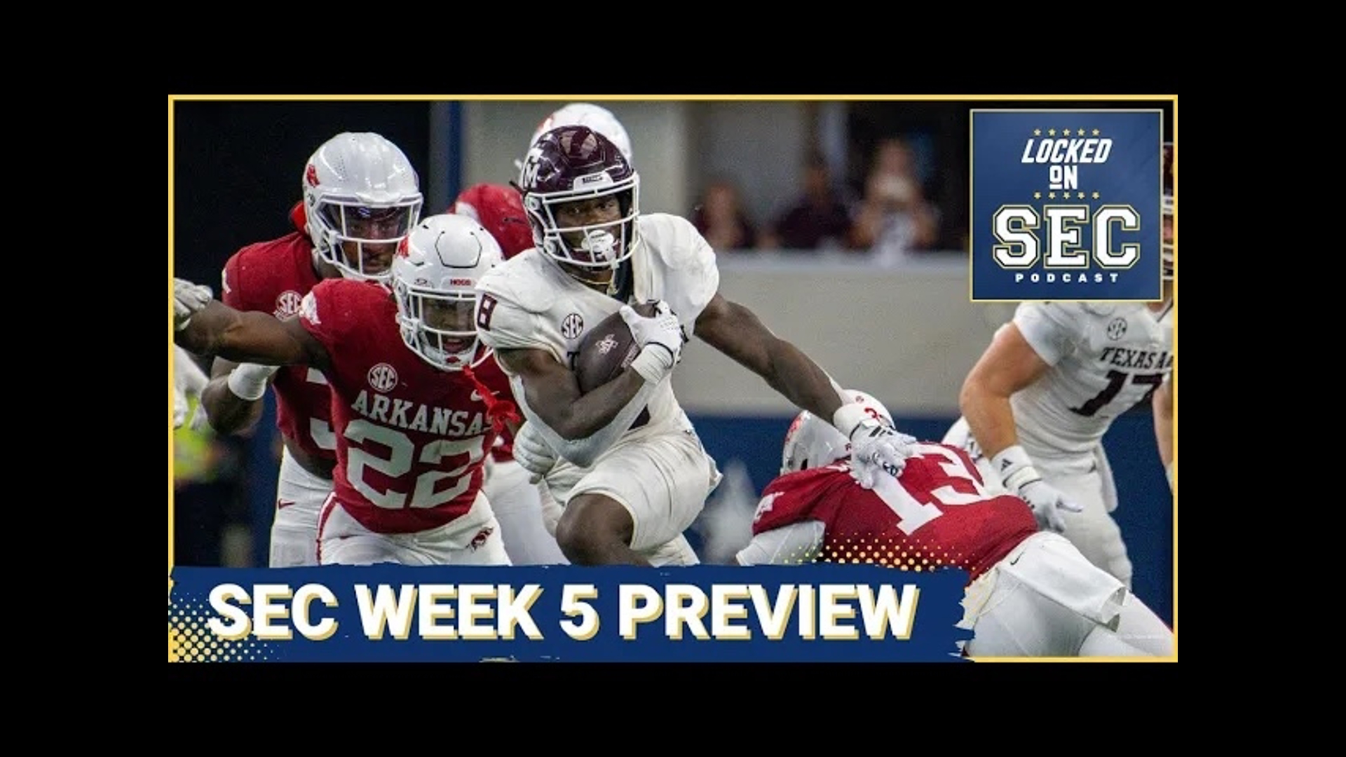 On today's show, we preview the SEC Week 5 slate with our buddy Chris Marler as we run through all of the games happening this weekend!