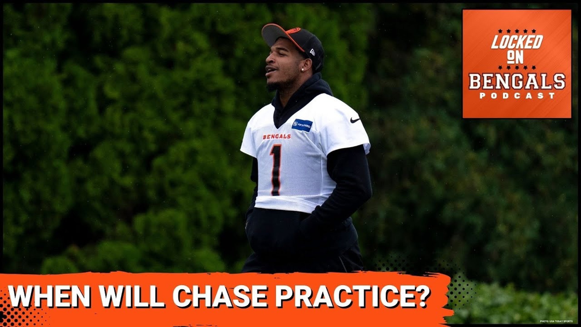 When will Cincinnati Bengals star wide receiver Ja'Marr Chase practice at training camp?