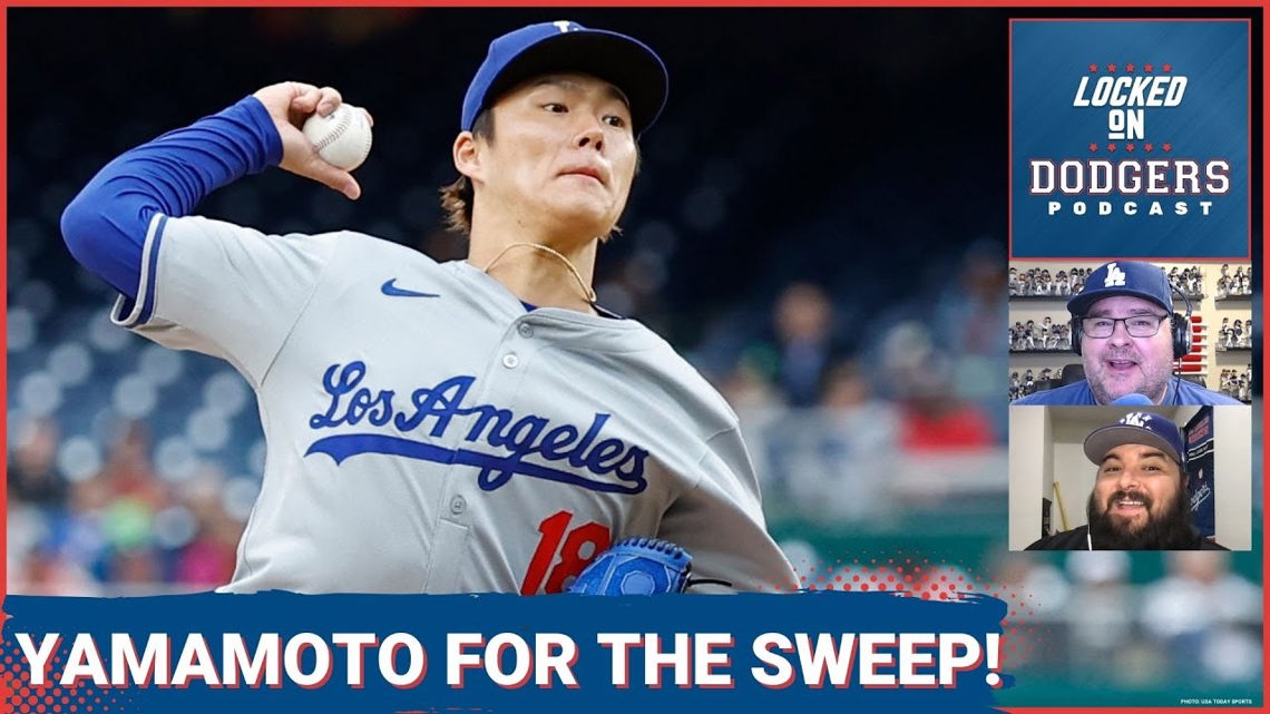 Yoshinobu Yamamoto Leads Los Angeles Dodgers to Sweep vs. Nationals + What To Do With Chris Yoshinobu Yamamoto Leads Los Angeles Dodgers to Sweep vs. Nationals + What To Do With Chris