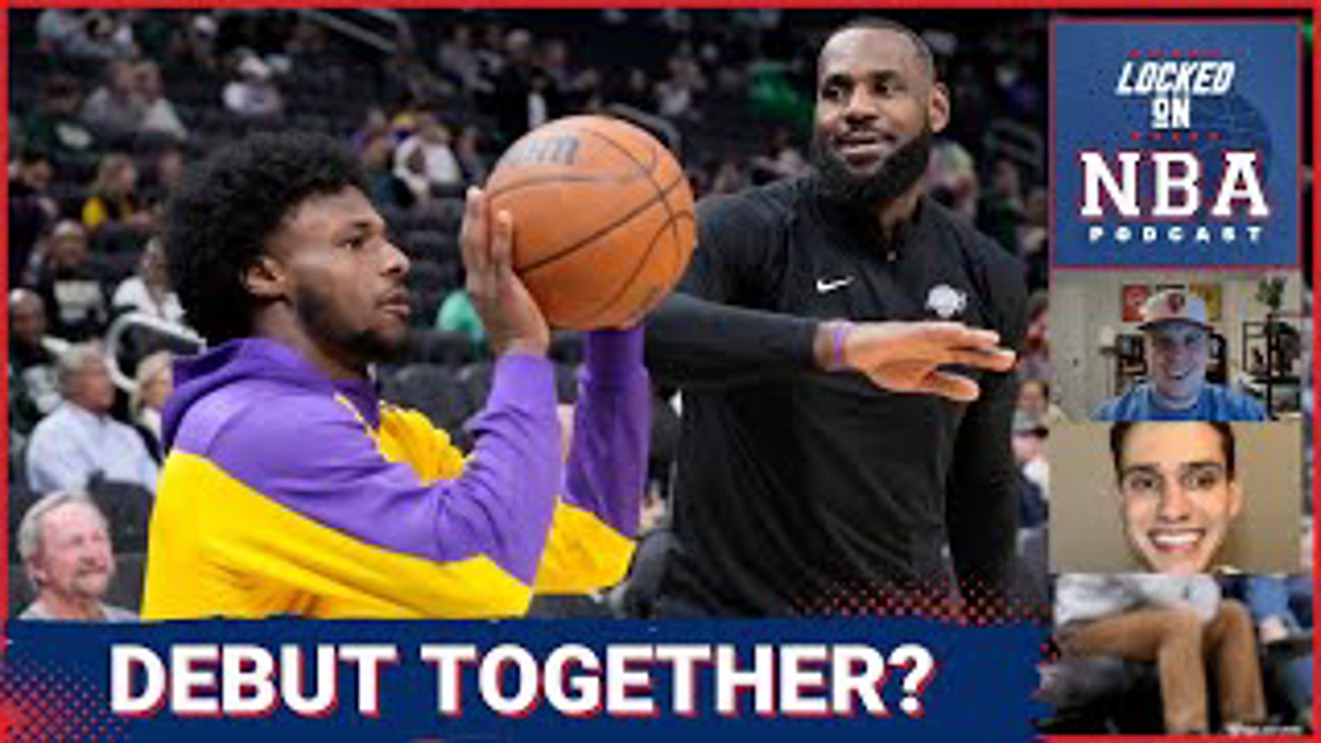What Should Lebron James And Bronny S First Time Playing Together Look What Should Lebron James And Bronny S First Time Playing Together Look
