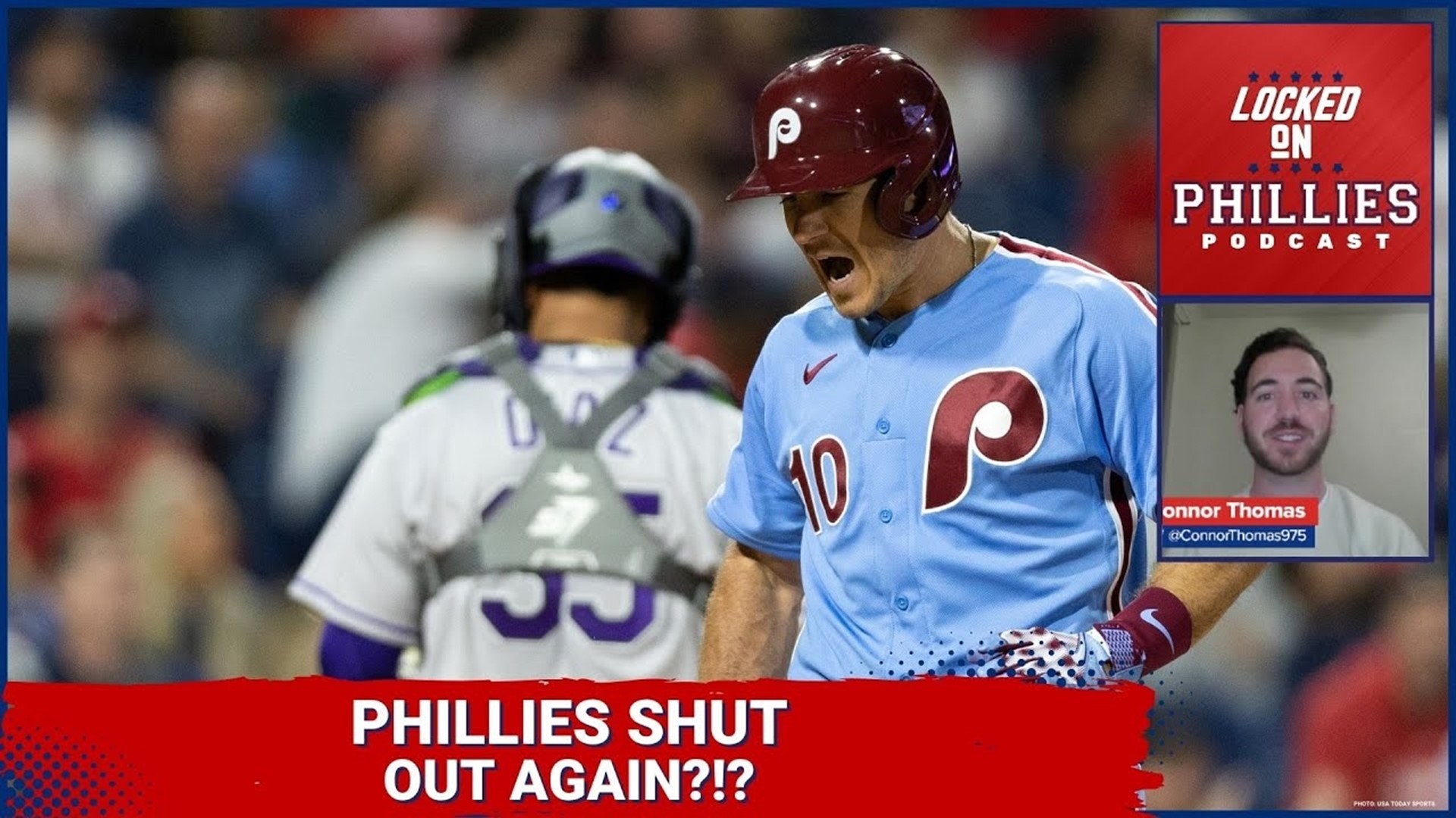 In today's episode, Connor discusses the Philadelphia Phillies' 5-0 loss to the Colorado Rockies in game 1 of the teams' 4 game series.