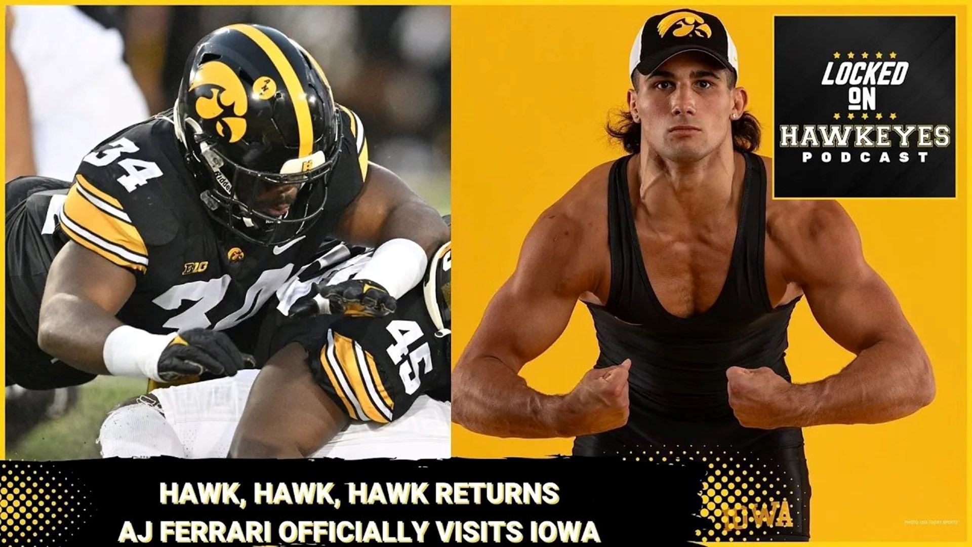 Iowa Football: Jay Higgins returns to Iowa, Citrus Bowl notes, AJ Ferrari visits Iowa