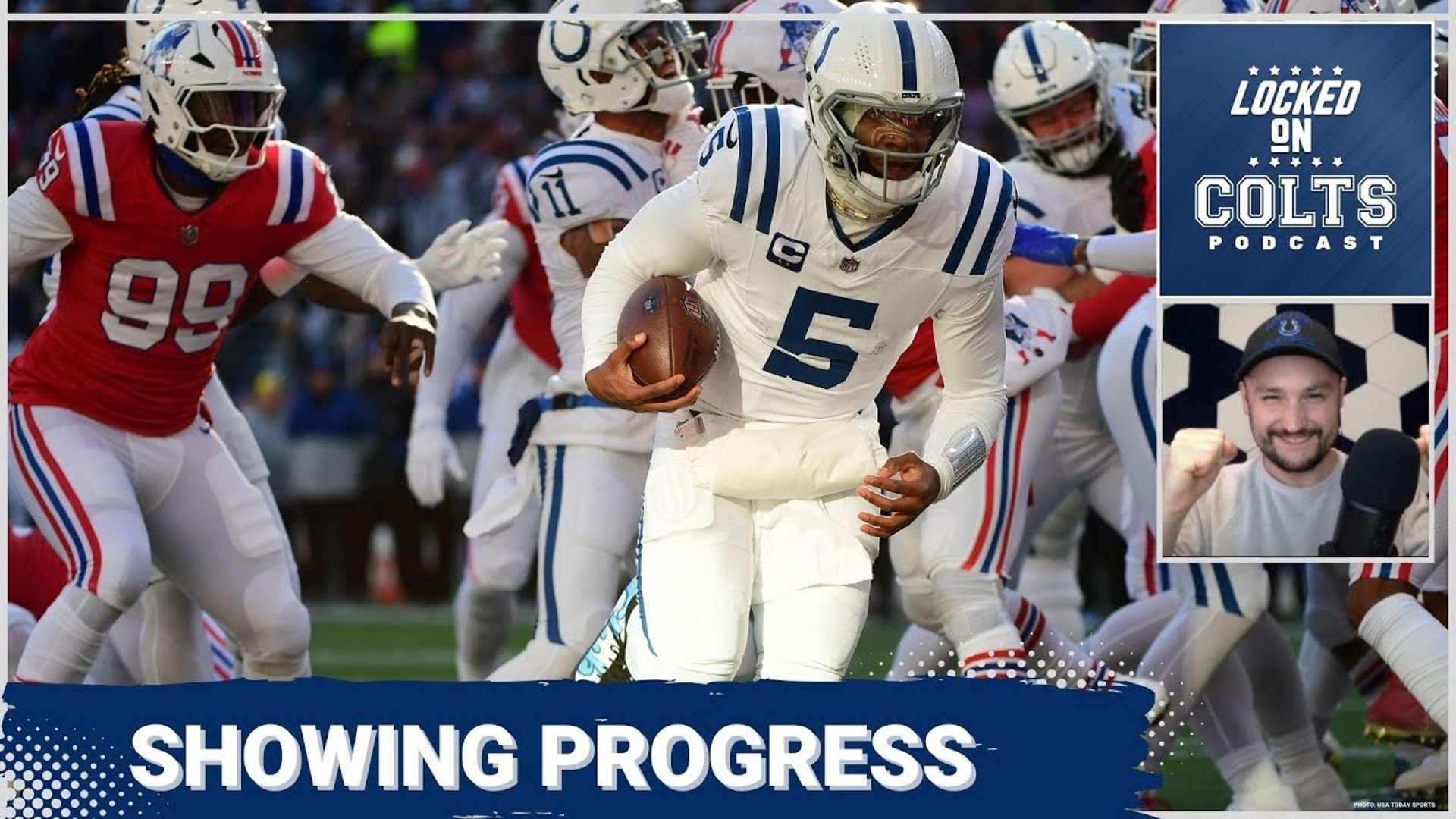 Indianapolis Colts' quarterback Anthony Richardson appears to be a new man since his benching.