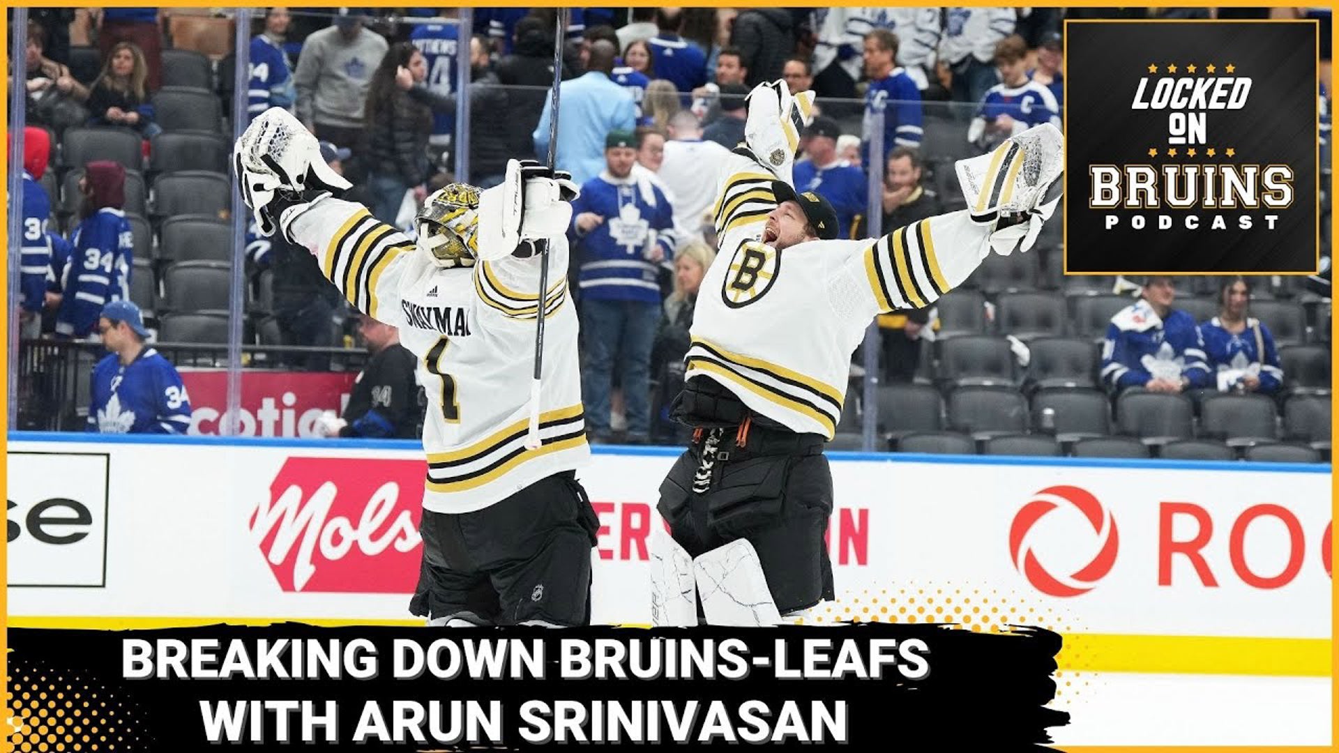 Breaking Down Bruins - Maple Leafs After 4 Playoff Games with Arun Srinivasan!