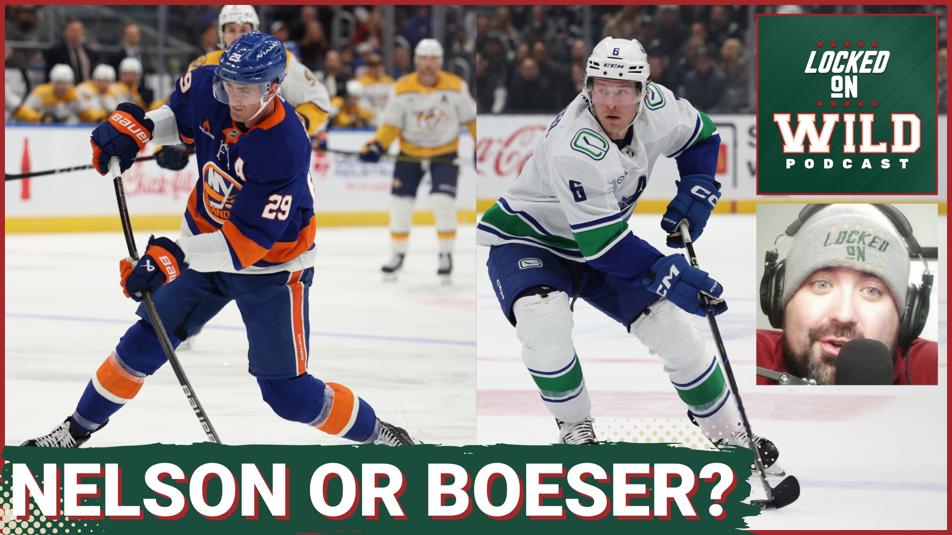 We take a look at the latest steam surrounding Brock Nelson and Brock Boeser, and react to the Kraken pulling in 2 first round picks.