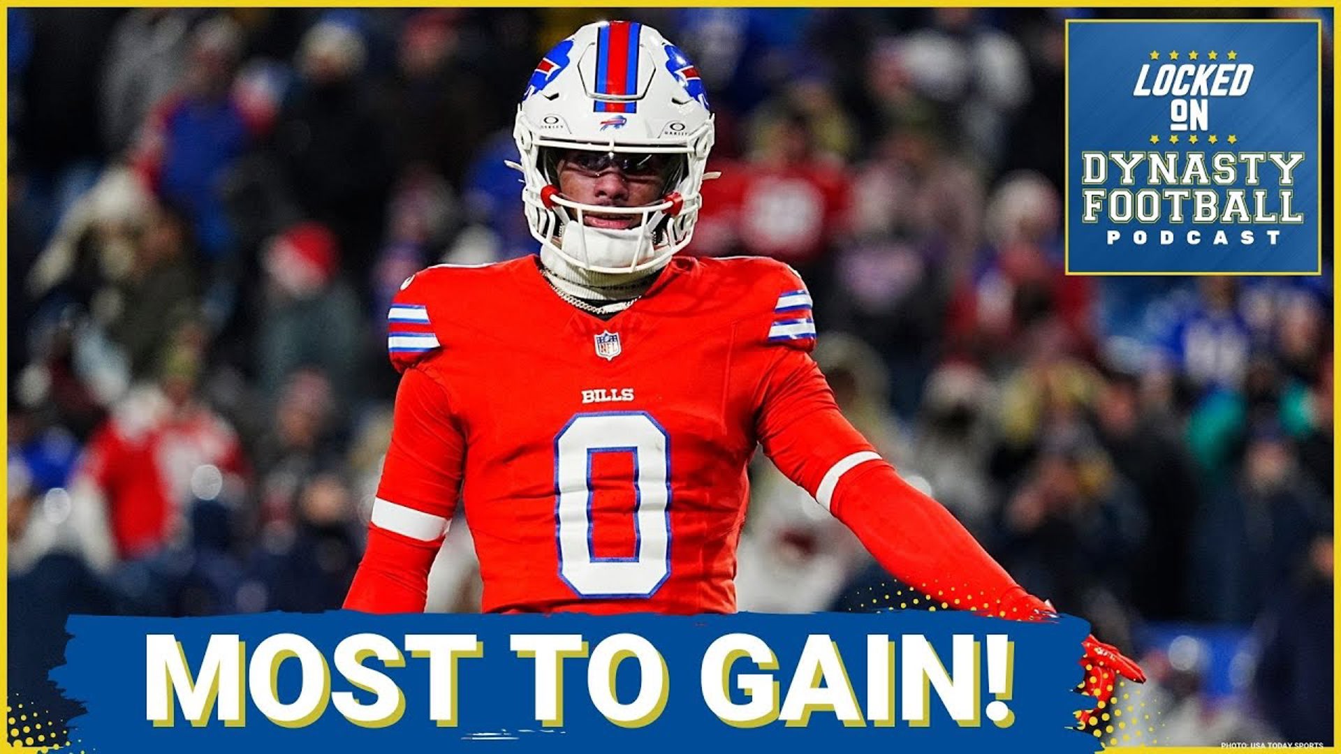 The Wild Card Round of the NFL Playoffs kicks off on Saturday, and Bills WR Keon Coleman is among the players with the most to gain.