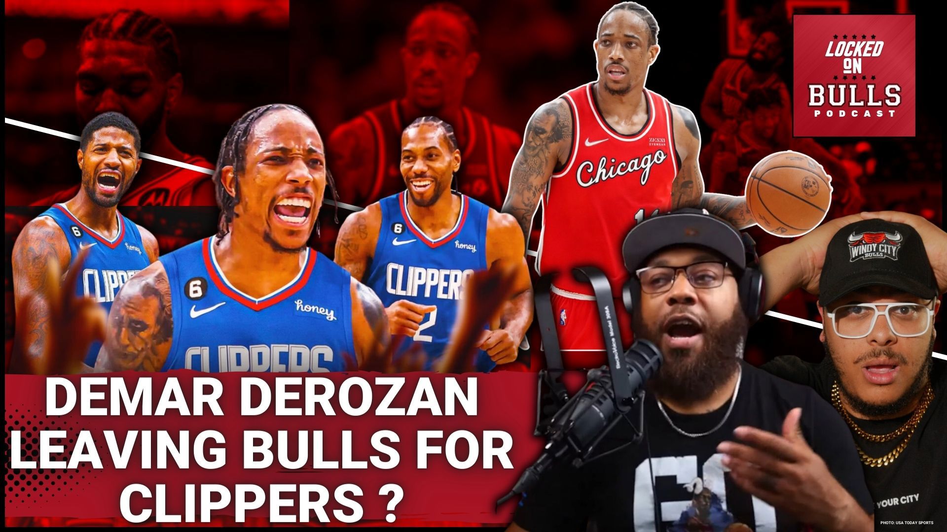 Haize & pat The Designer discuss rumors of the Clippers being interested in DeMar DeRozan. The guys also talk about Chris Paul rumored to want to join the Bulls & mo