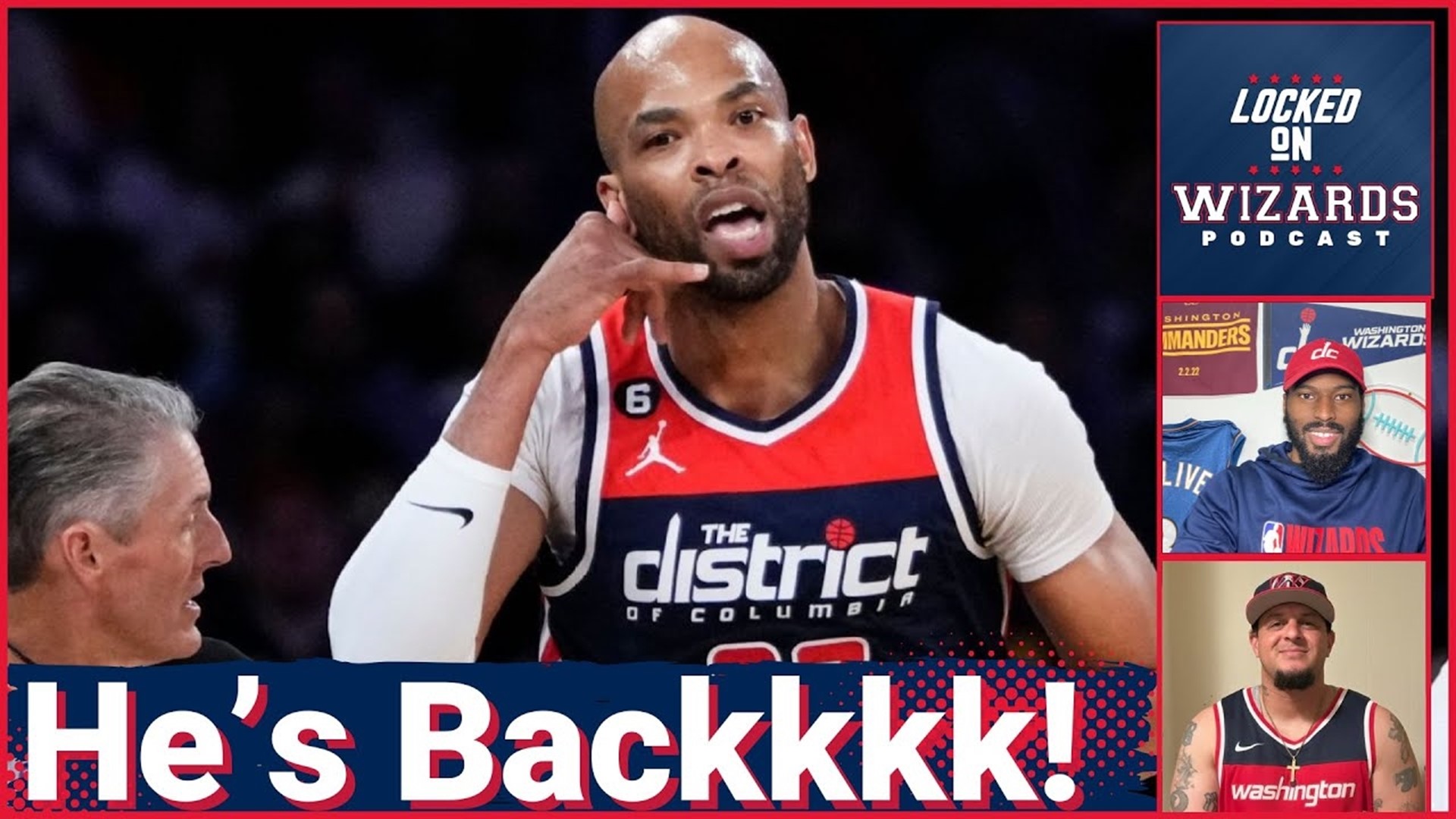 Brandon discusses the Wizards resigning Taj Gibson to a 1 year deal and how he can influence the Wizards young core.