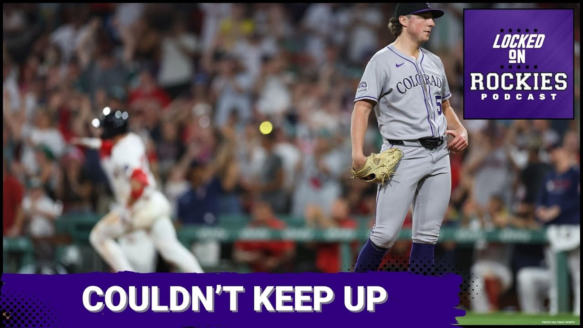 A couple of weird things happened in the series opener between the Rockies and Red Sox, but the Rockies pitching staff couldn't keep the ball in the yard