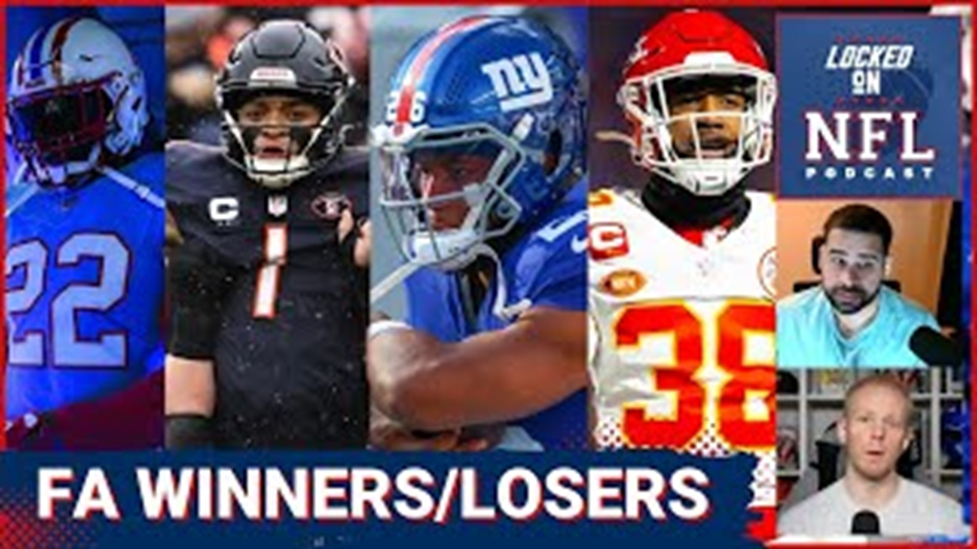 NFL free agency isn't over, but Chris Carter and James Rapien take a look at the biggest moves so far and assess the biggest winners and losers.