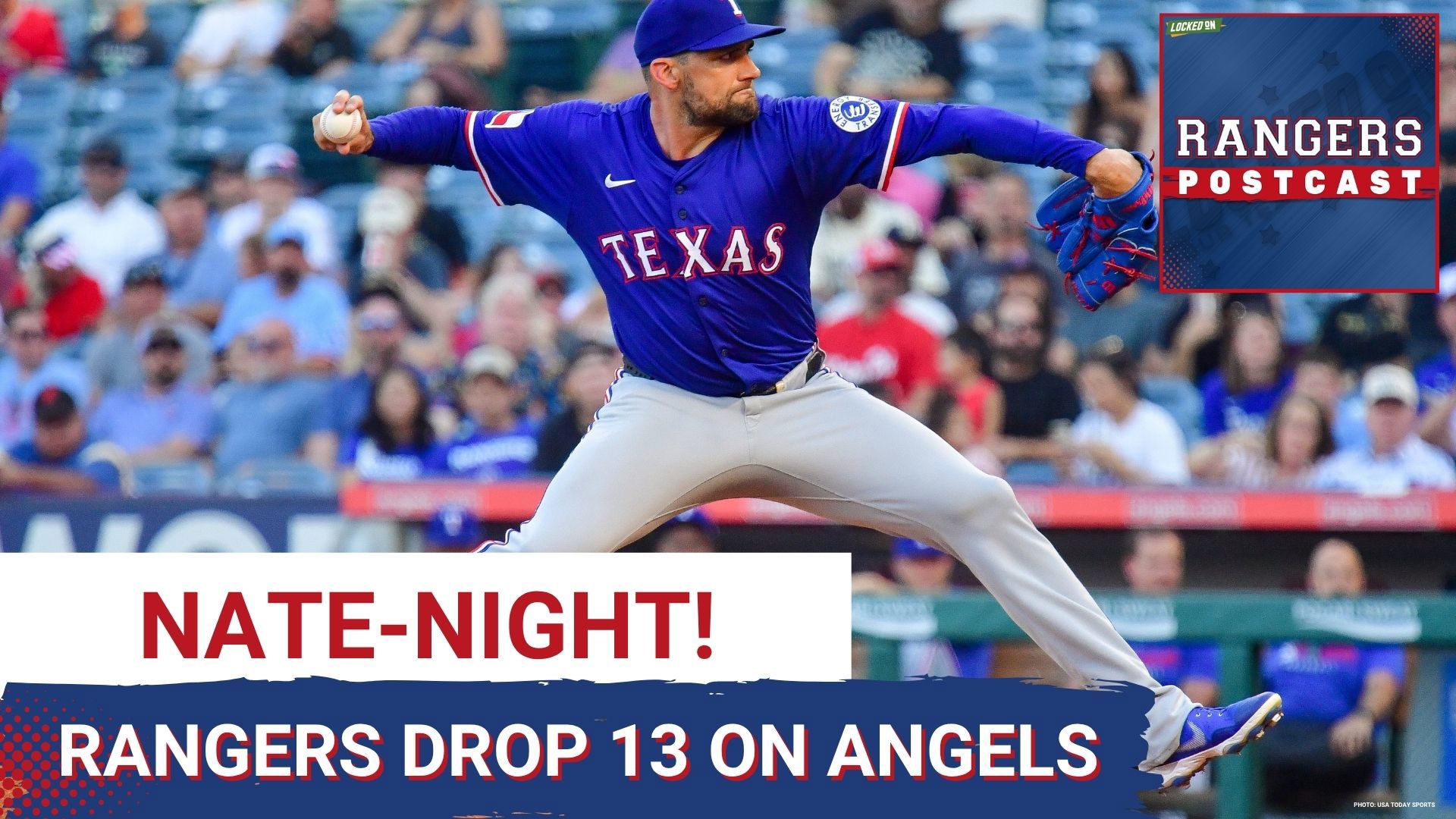 The Rangers bounced back with a 13-1 blow-out win over the Angels in Anaheim. Behind a dominant start from All-Star snub Nathan Eovaldi Texas had 13 runs on 12 hits.