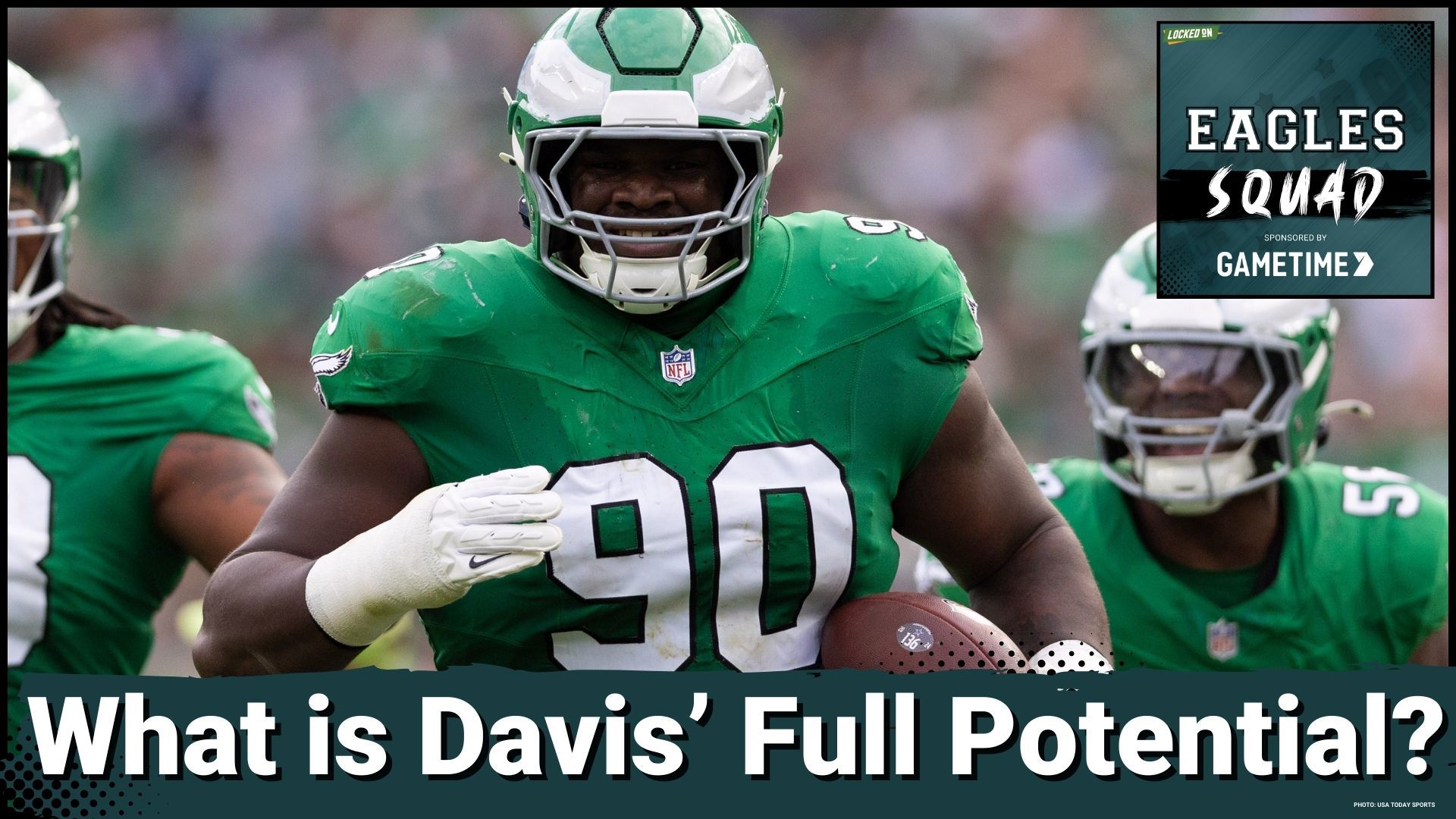Harry, Jason, Louie and Marc take a deep dive into the Eagles picking up the 5th Year Option of Jordan Davis. What is the DT's ceiling in the NFL?
