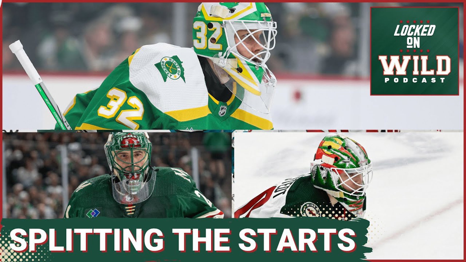 Why the Wild's goalie room is their most intriguing position group this season!