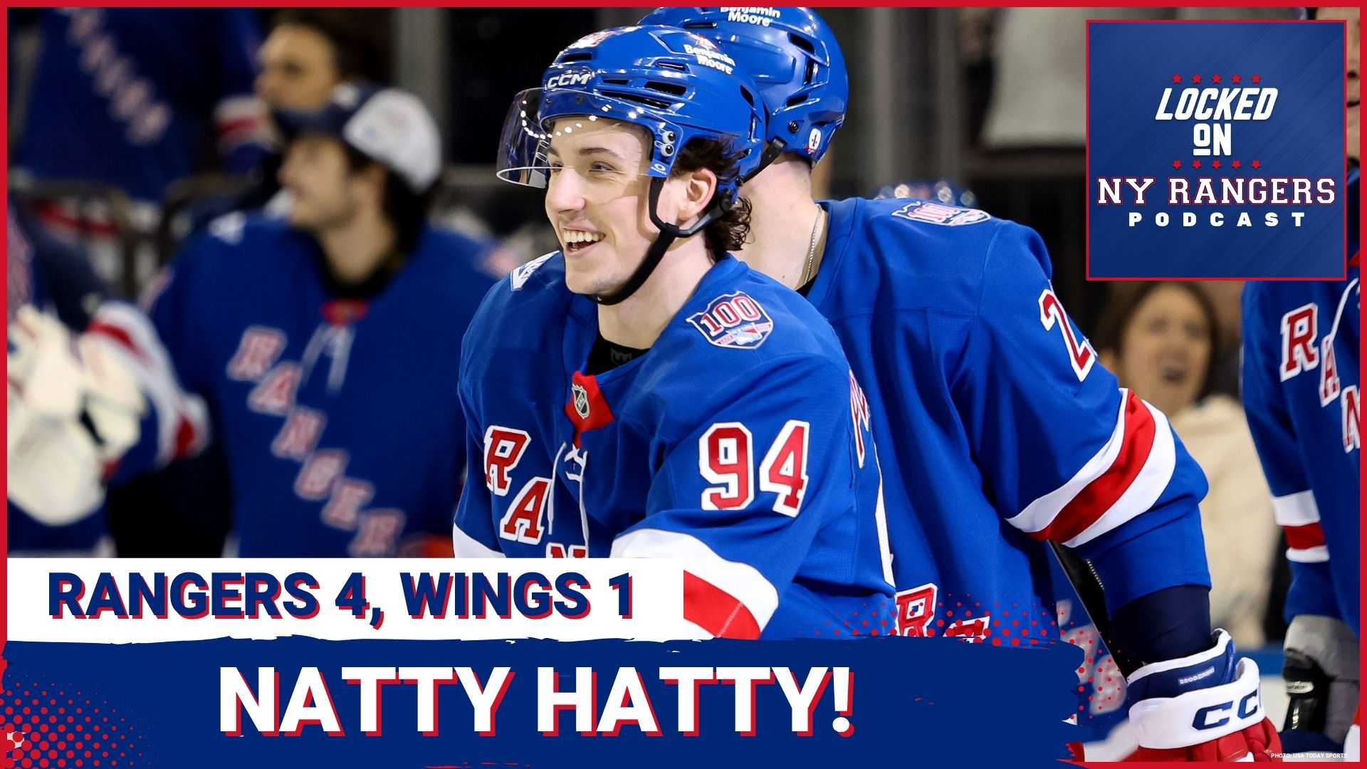 Gabe Perreault HAT TRICK in Rangers 4-1 win!!! Sky is the limit for ...