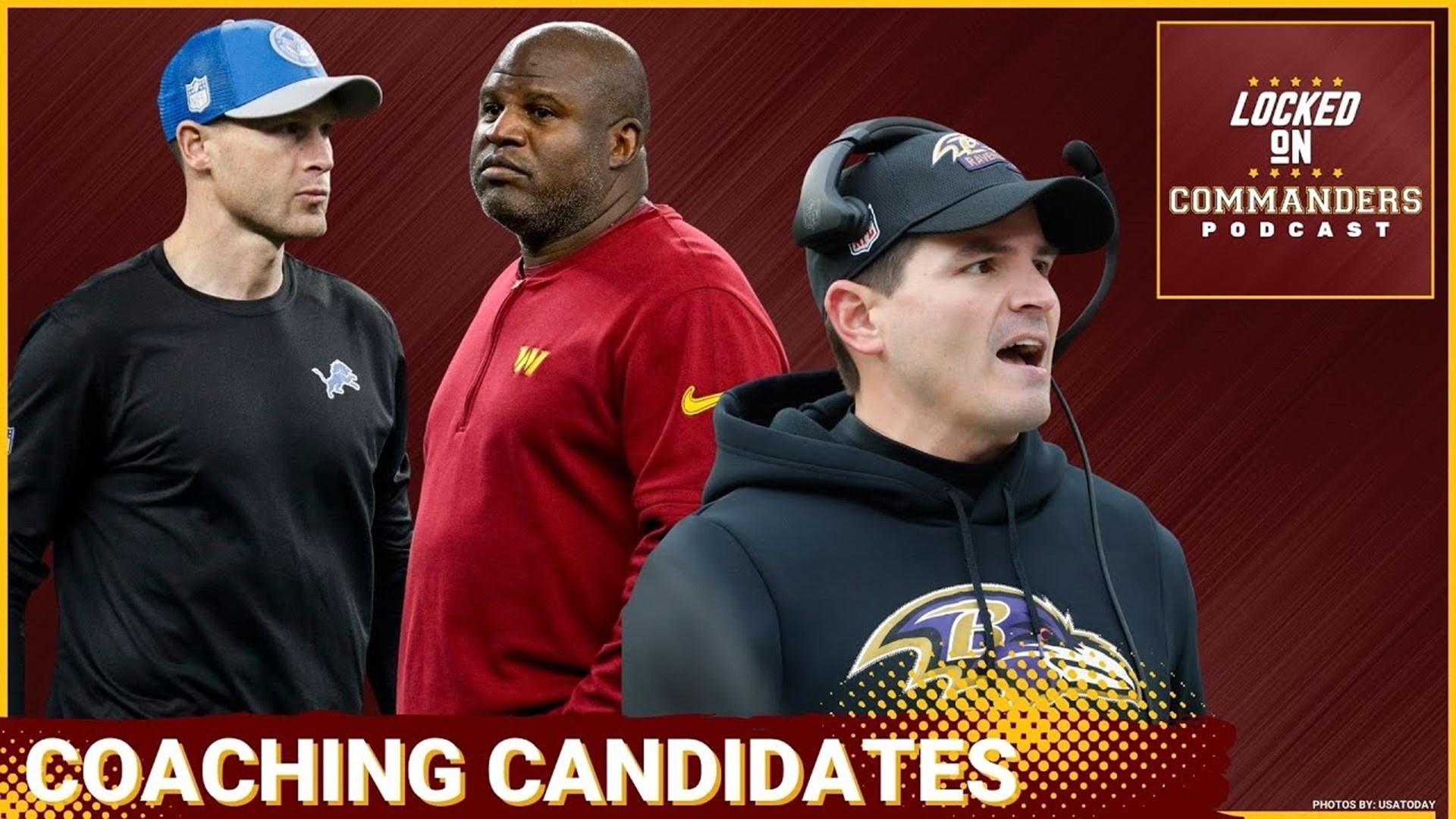 The Washington Commanders are projected to need a new head coach and general manager this offseason, so we're previewing three candidates for each position!