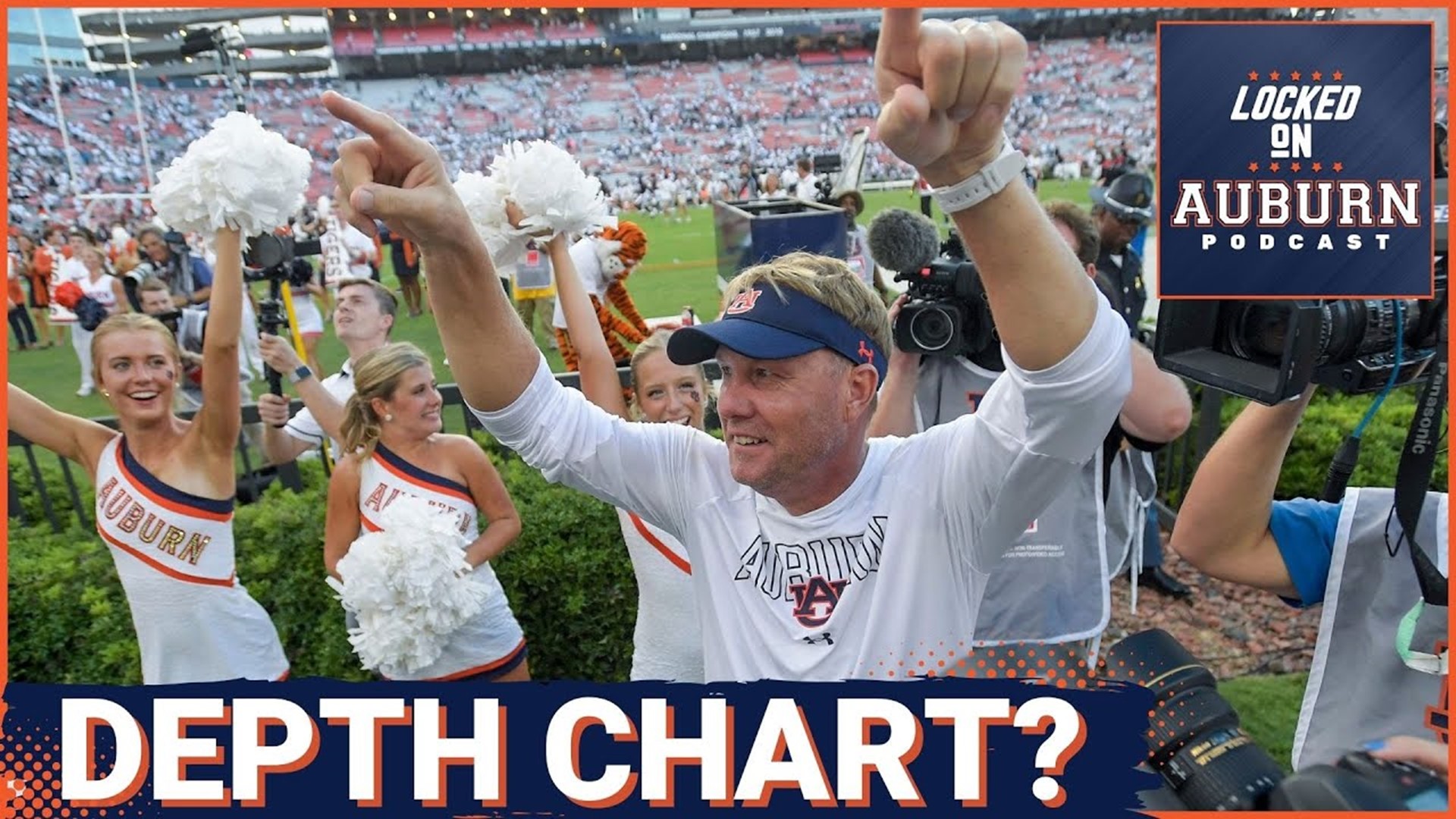 Auburn football depth chart gone wrong? Auburn Tigers Podcast