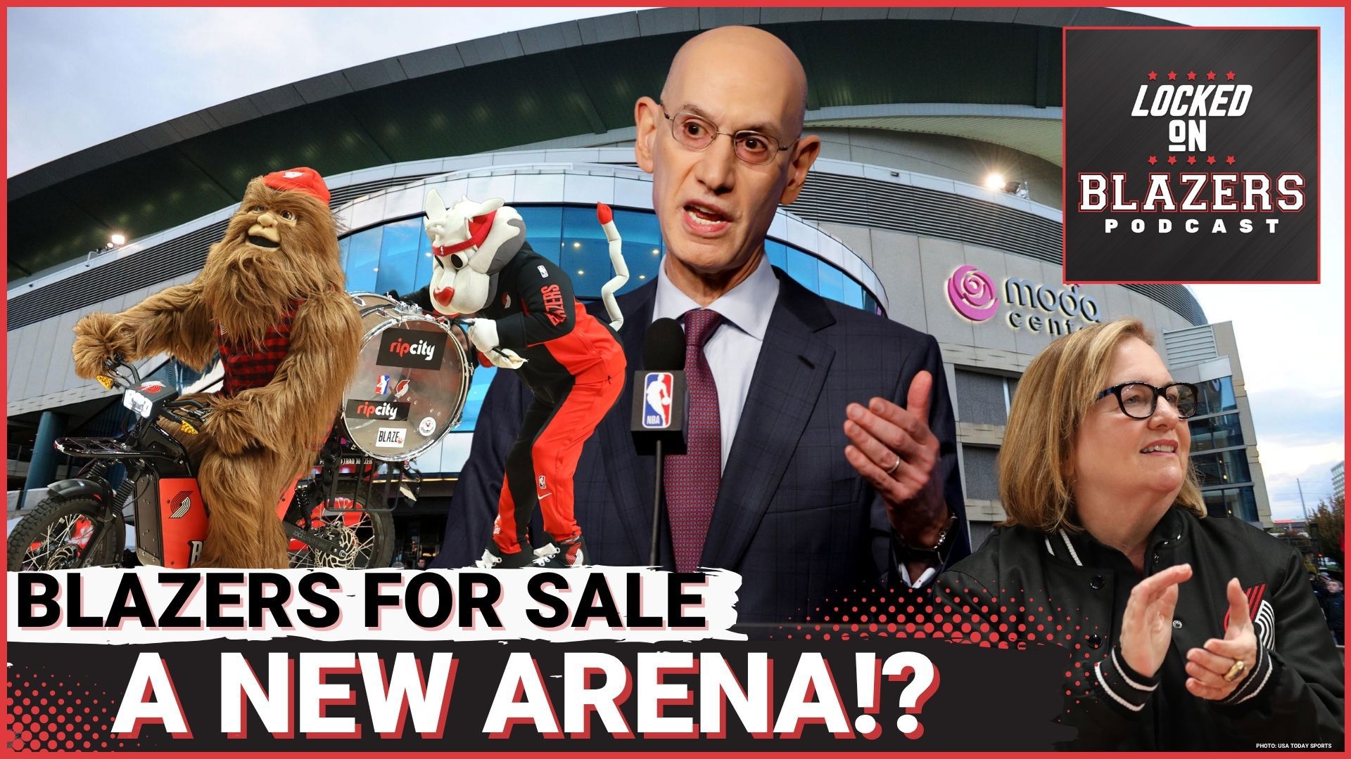 With the sale of the Trail Blazers looming, the NBA is exercising its leverage over city of Portland. Booo! Let's get into the details.