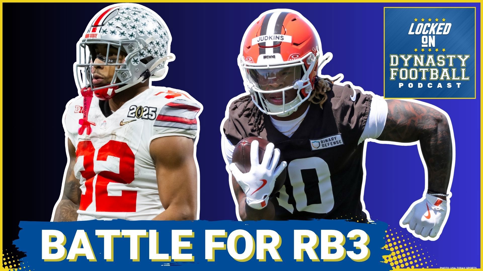 Quinshon Judkins vs. Treveyon Henderson: Who's the top rookie RB for dynasty leagues?