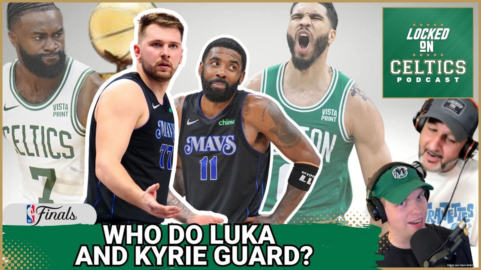 Boston Celtics-Dallas Mavericks: Who do Luka Doncic & Kyrie Irving guard?