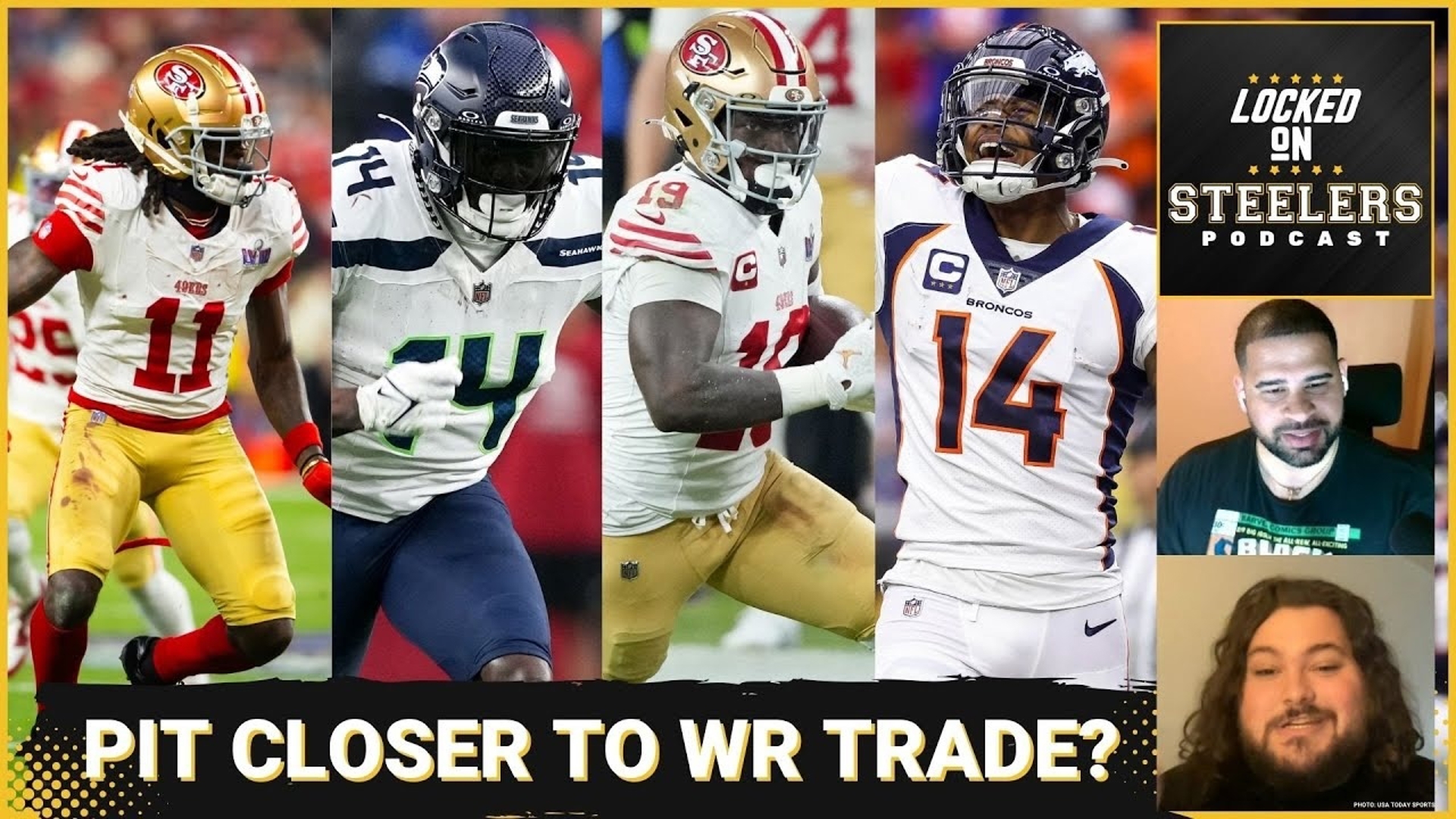 The Pittsburgh Steelers still need a wide receiver to add to their roster, but will they make a trade soon with the San Francisco 49ers?