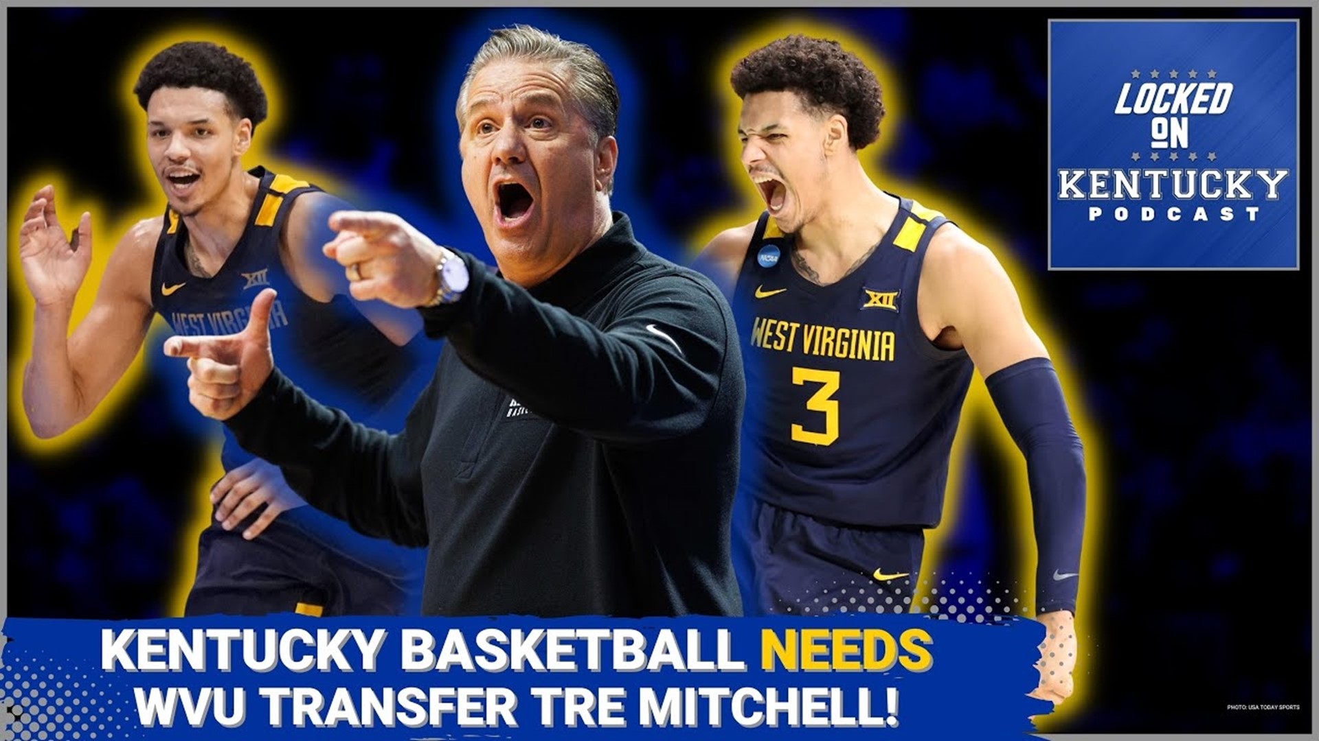 Kentucky basketball is all over West Virginia transfer Tre Mitchell