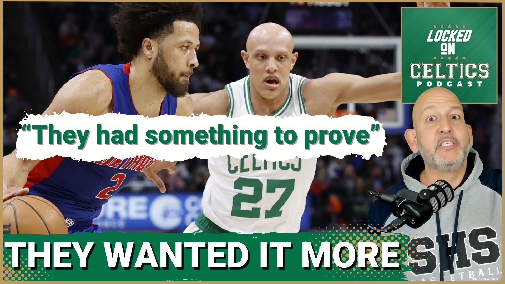 The Celtics' 6-game win streak ends with a loss to the Pistons. Detroit's defense and desire overwhelmed a tired Boston team plagued by turnovers and poor shooting.