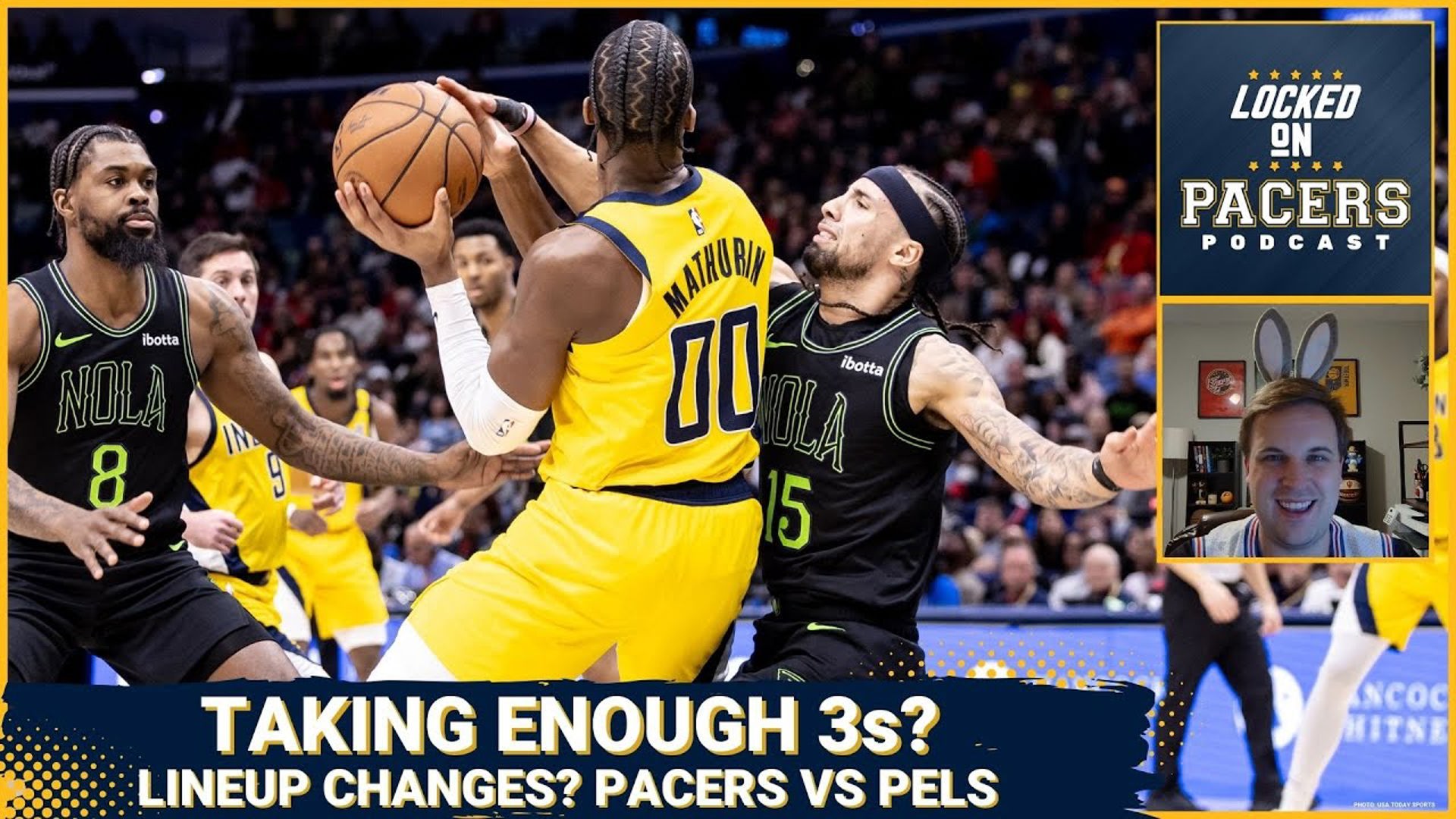 Are the Indiana Pacers taking enough 3s? Should they change lineups? Early analysis + Pelicans time