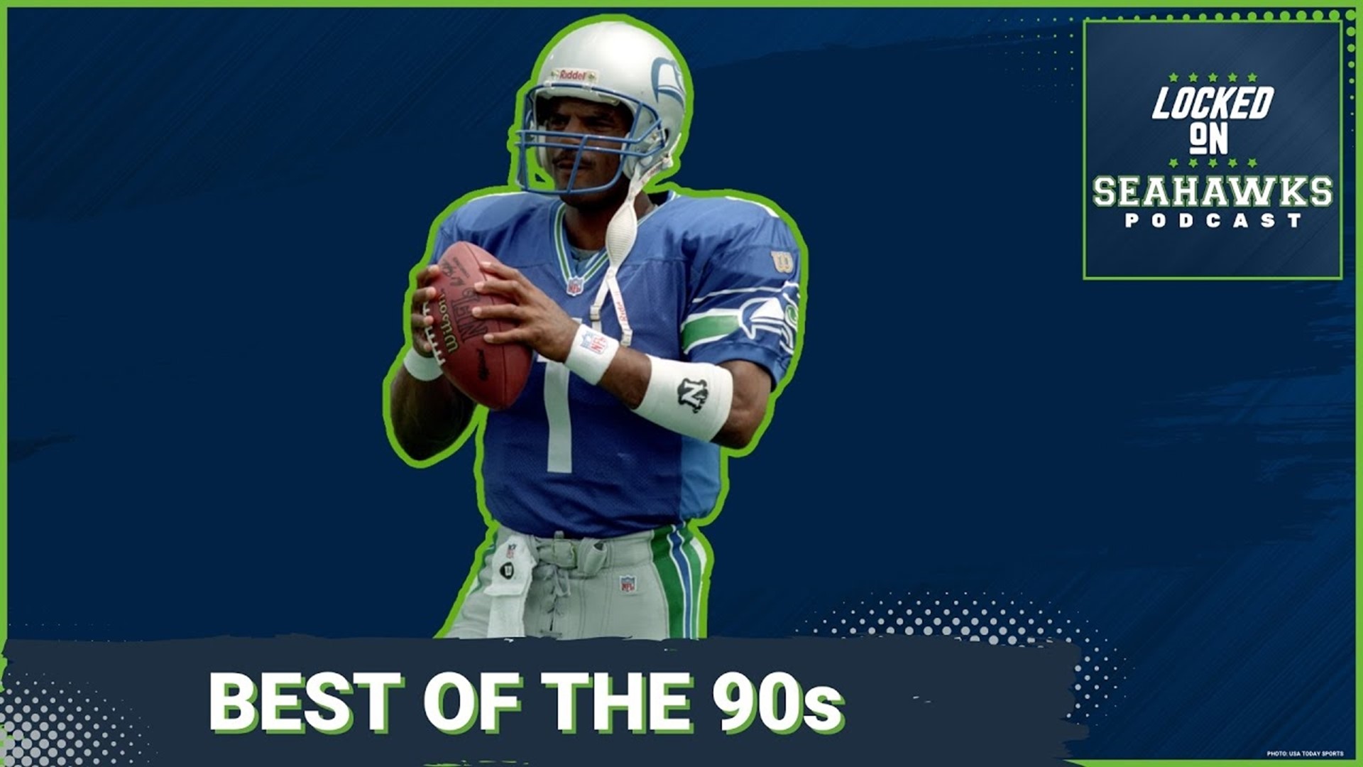 While the Seahawks only made the postseason once in the 90s, the franchise still had no shortage of star players on both sides of the football.