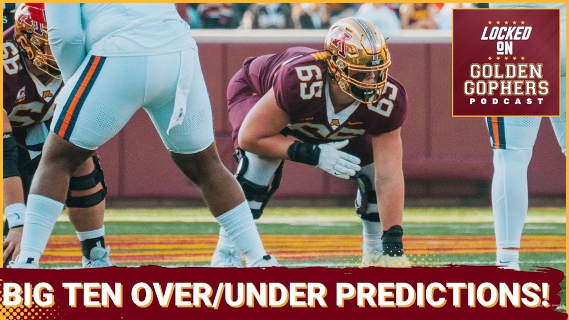 Minnesota Gophers DISRESPECTED Big Ten Predictions for the 2024