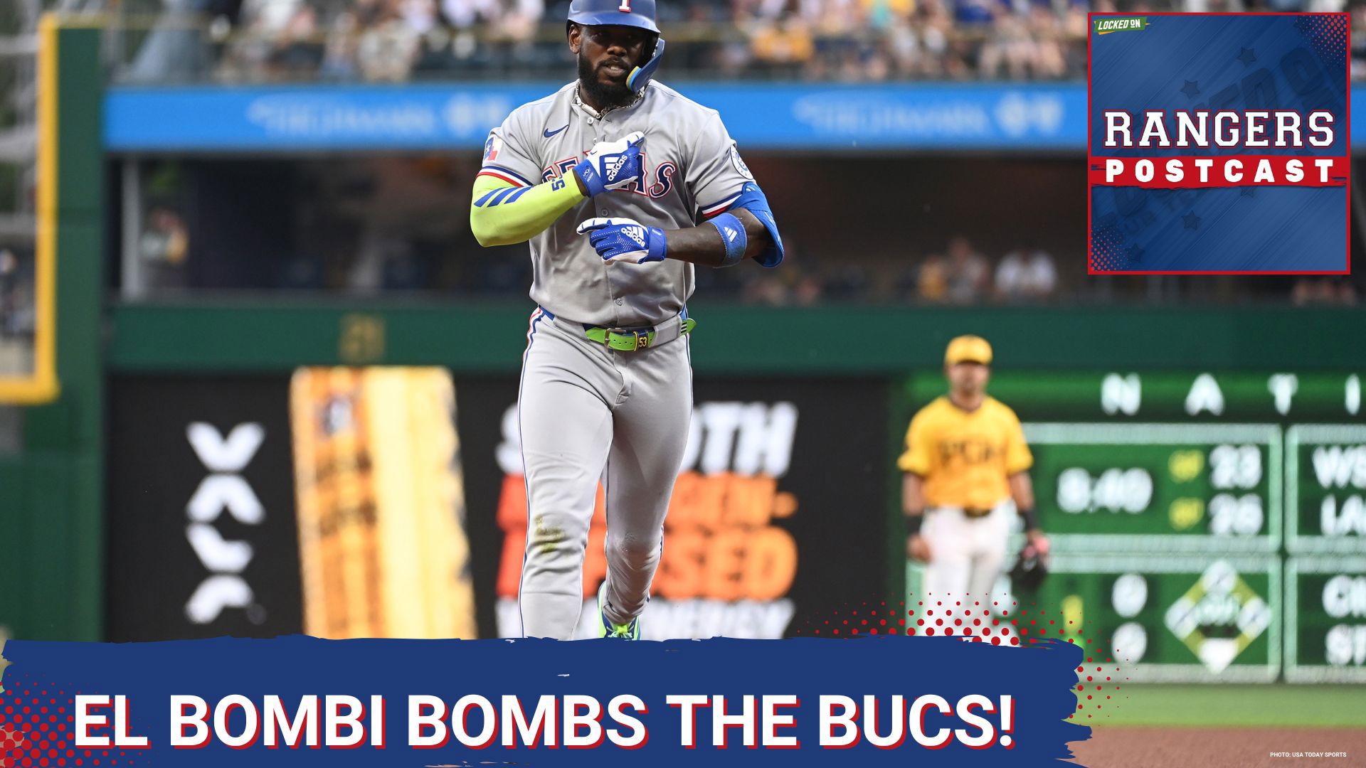The Rangers opened up a weekend series in Pittsburgh with a 6-2 win over the Pirates. Corey Seager & Adolis Garcia hit HR's, with 7 K's for Jacob deGrom who went 6.