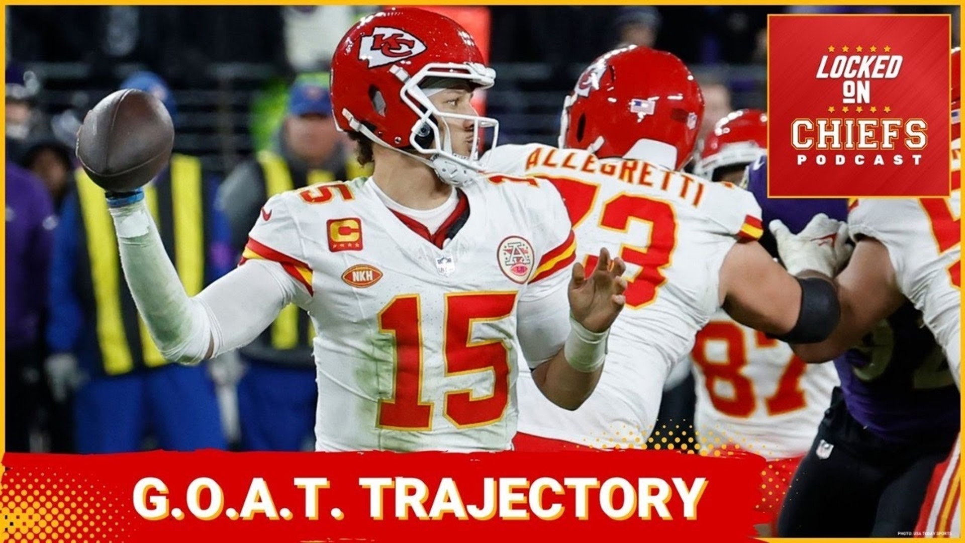 Kansas City Chiefs Patrick Mahomes has the Trajectory to replace as the G.O.A.T. Greatest of All Time!