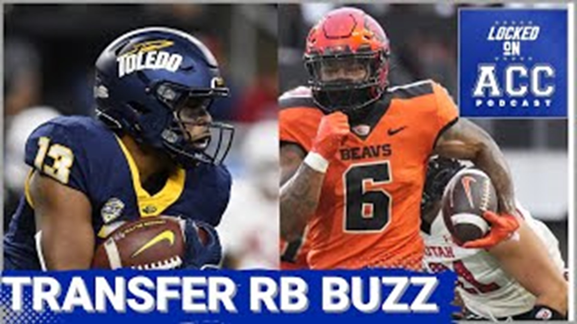 Big names at running back could be set to arrive and depart the ACC during the NCAA’s spring transfer portal window.