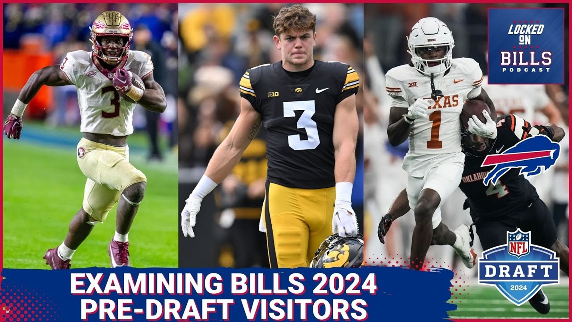Xavier Worthy, Cooper DeJean & Trey Benson headline Buffalo Bills 2024