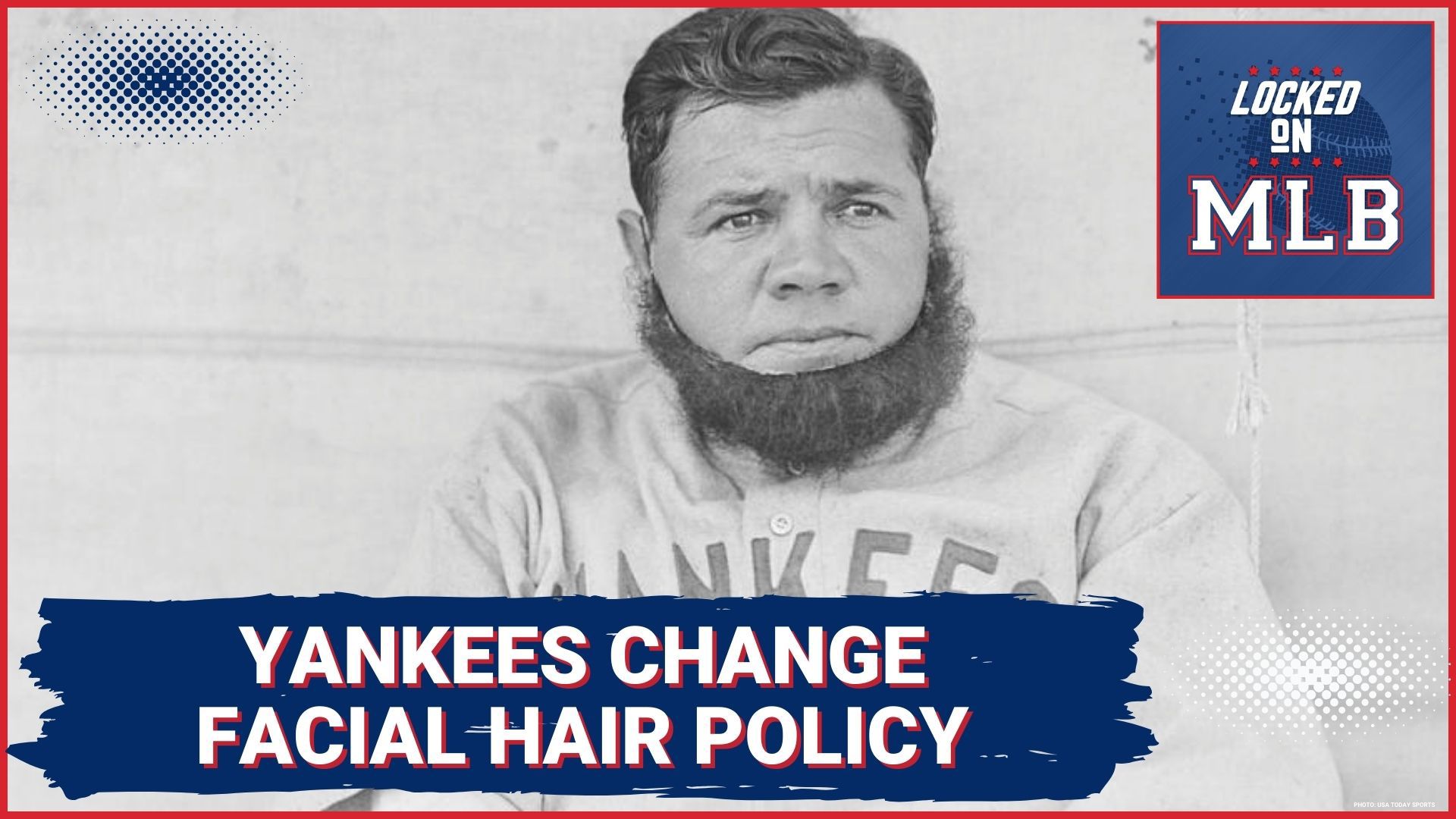 The New York Yankees have finally relaxed their draconian rules against growing beards. Welcome to the 21st century.