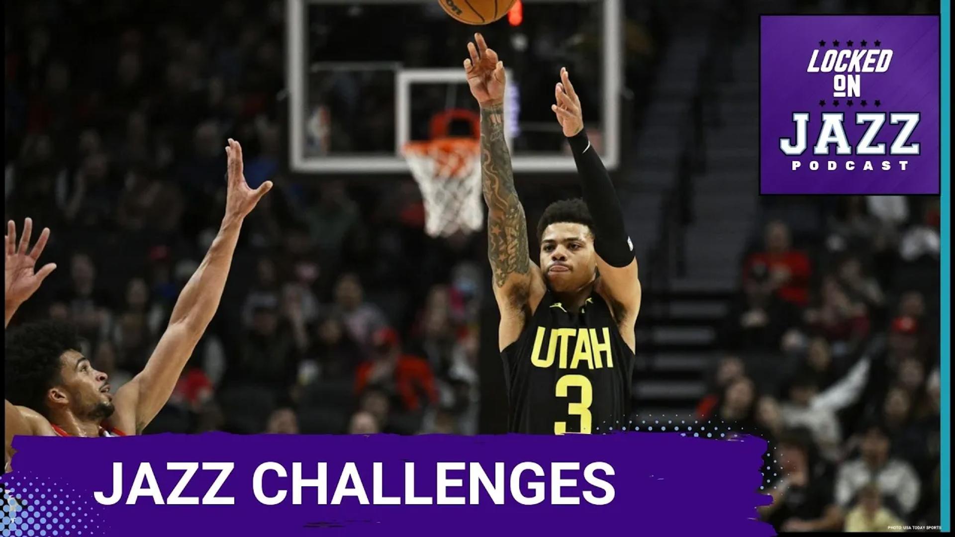 The Utah Jazz face a challenging season, as highlighted by their final preseason game against Portland.