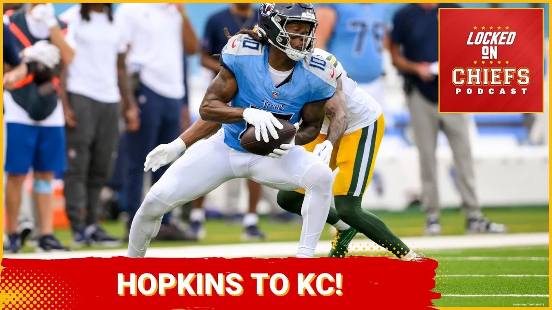 The Kansas City Chiefs have made a strategic move by acquiring wide receiver DeAndre Hopkins from the Tennessee Titans.