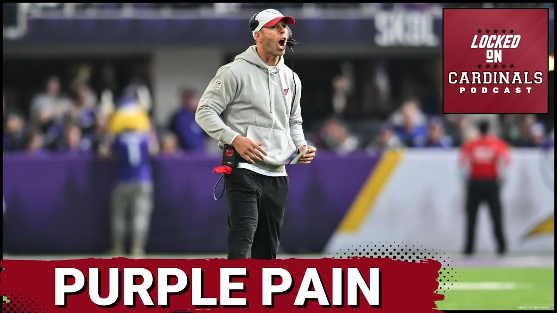 Arizona Cardinals lost another close one in Week 13, this time on the road in Minnesota to the Sam Darnold and Justin Jefferson-led Minnesota Vikings.