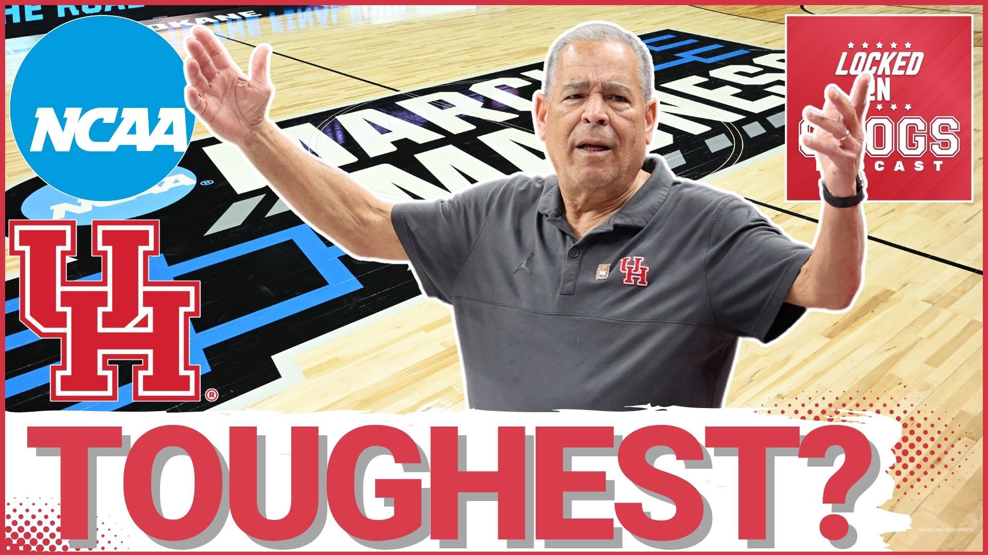 An in-depth exploration of the Houston Cougars' journey in the NCAA basketball tournament. As a 1-seed the Coogs have a TOUGH ROAD to the Final Four in March Madness