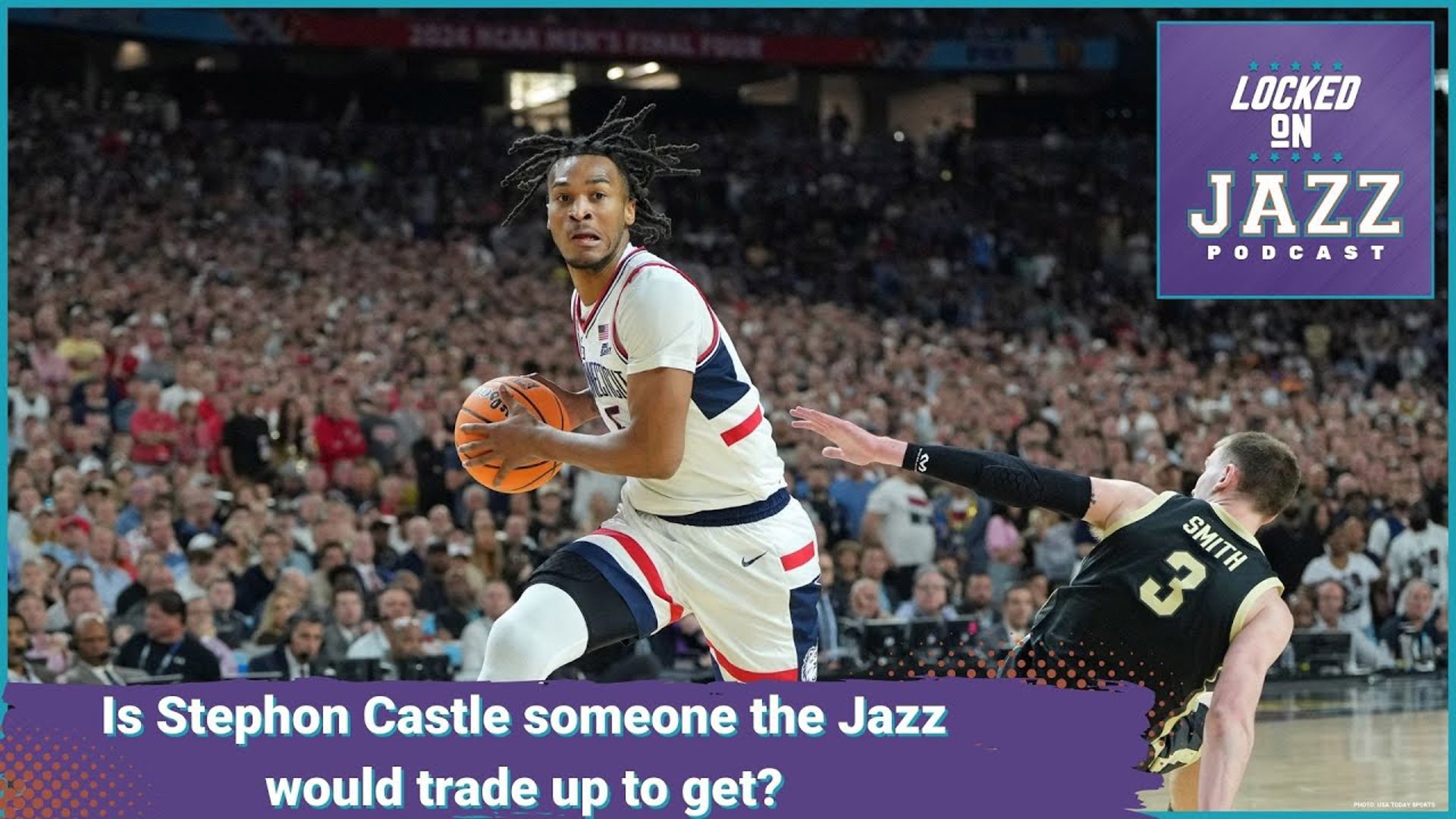 Leif Thulin breaks down the pros and cons of the Jazz trading up in this draft class that is deemed weak.  Is Stephon Castle the guy the Jazz brass are looking for?