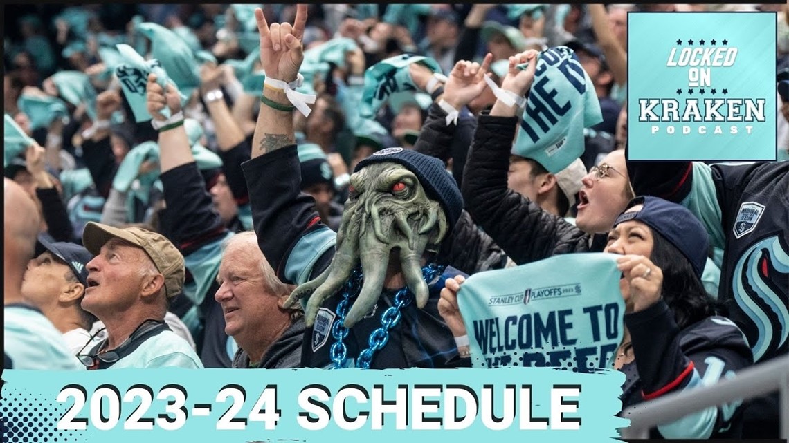 Seattle Kraken 2023-24 Schedule | Wusa9.com