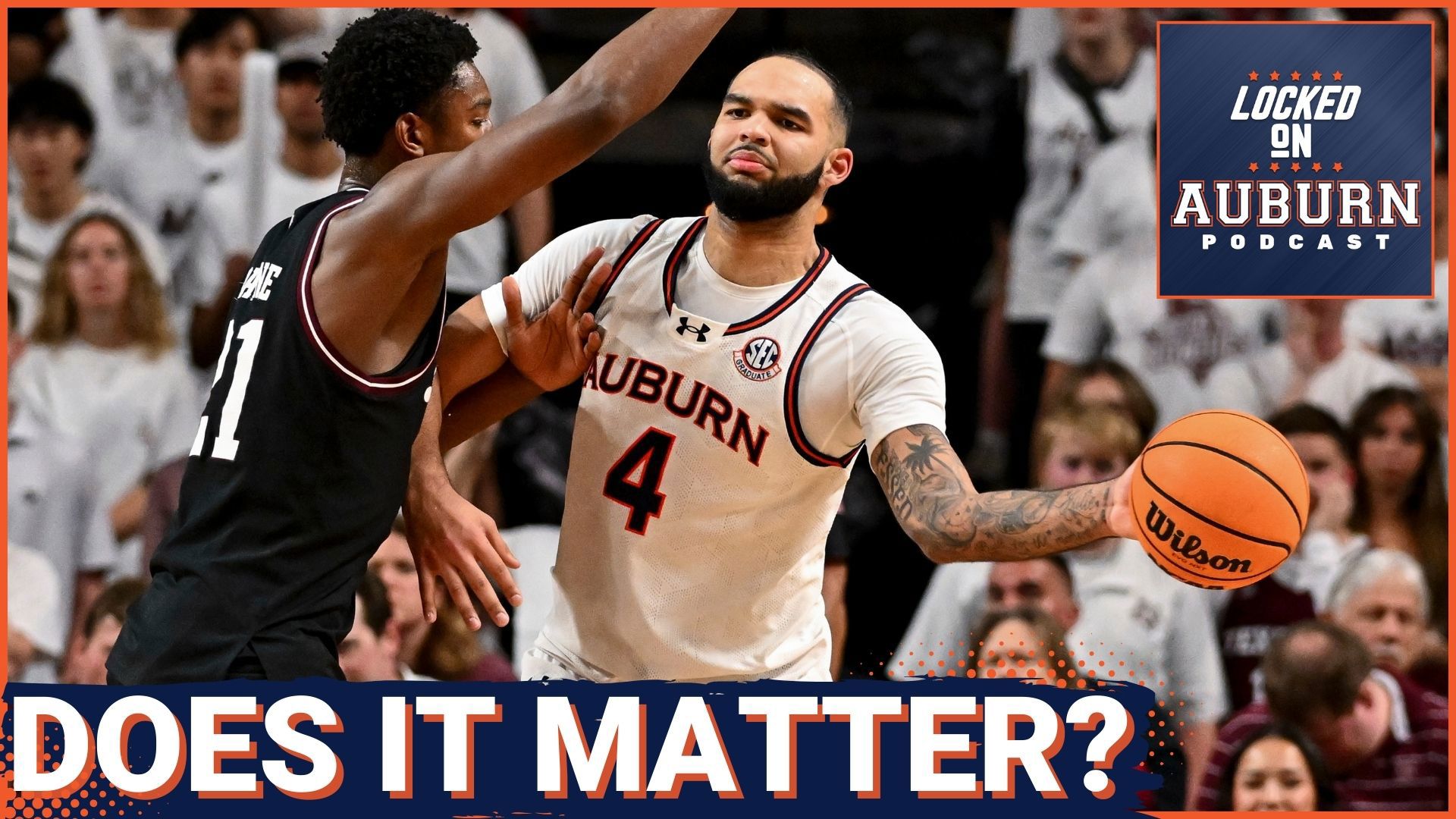 REACTION: Auburn Basketball STUMBLES vs Texas A&M Aggies