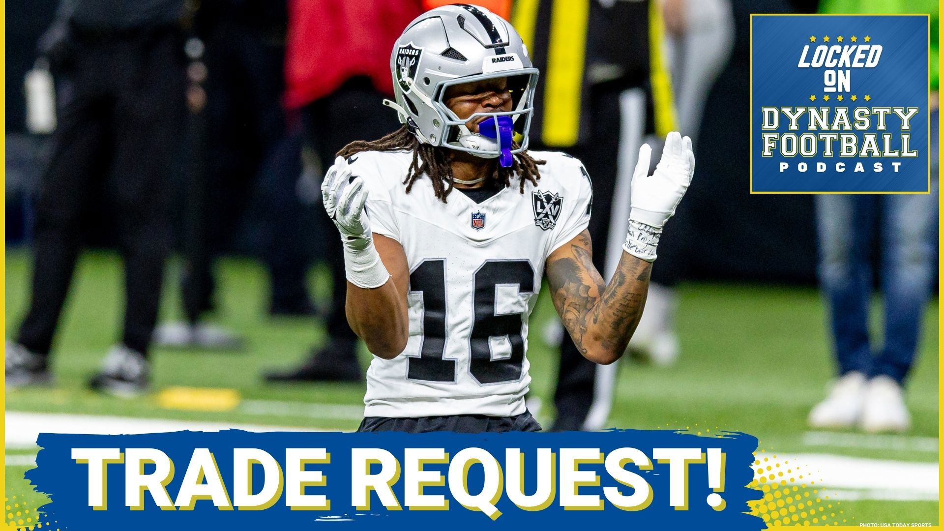 Marcus Mosher and Michael Fabiano analyze Jakobi Meyers' trade request from the Las Vegas Raiders, exploring potential landing spots and fantasy value.