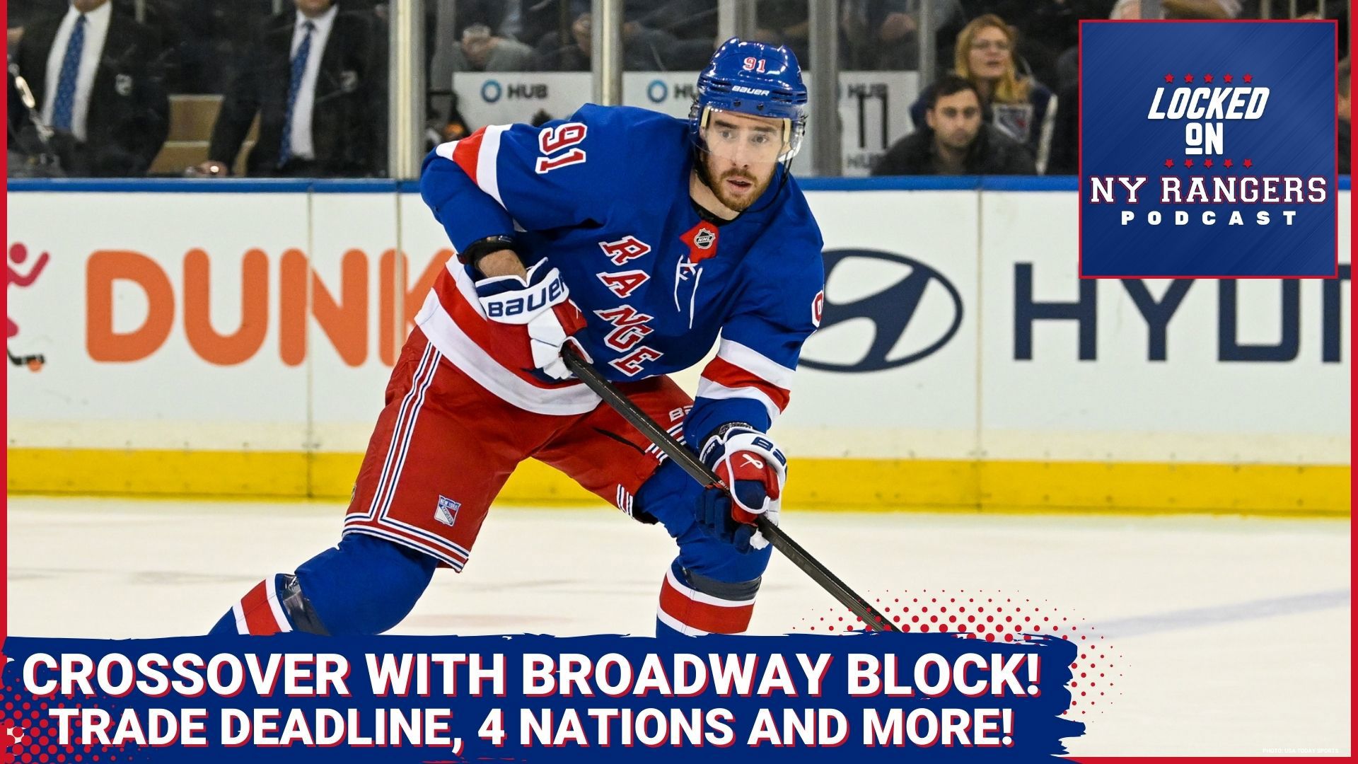 Joey and Stevie from Broadway Block are back on Locked On New York Rangers!

- What should and will the Rangers do at the Trade Deadline?

- USA vs. Canada!