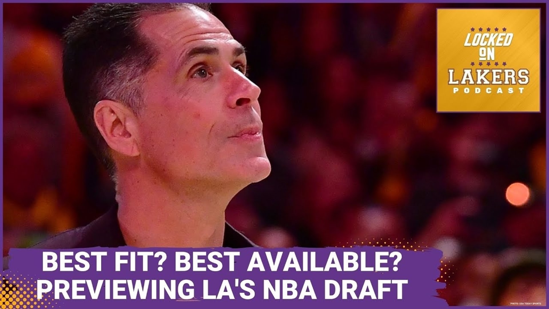 The Lakers are in a unique situation when it comes to Thursday's NBA Draft.

First, they have a first round pick, and seem inclined to actually use it