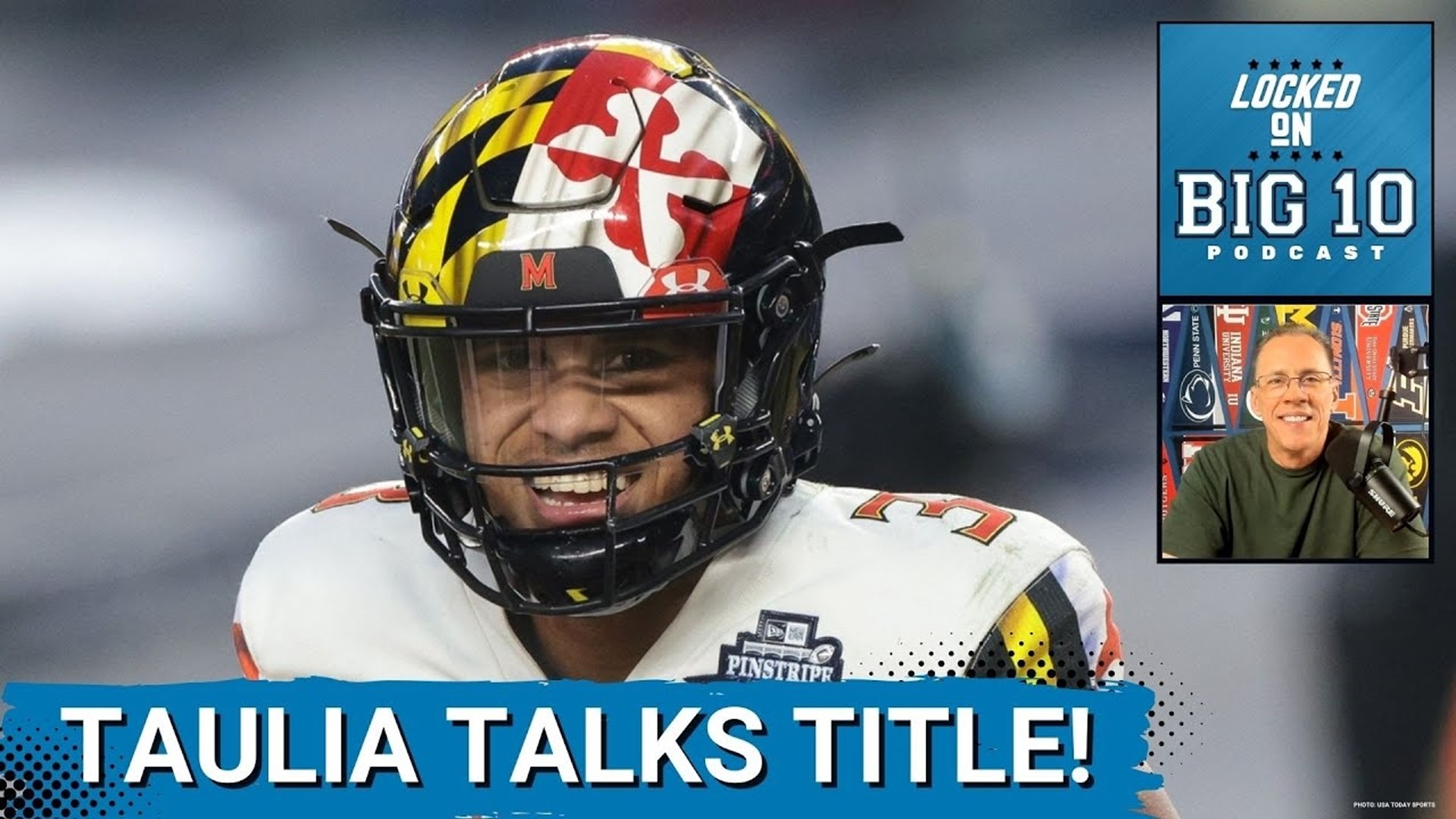 Maryland football coach Mike Locksley and quarterback #Taulia #Tagovailoa are talking Big 10 title!  Plus we know the coaching rotation for the Michigan Wolverines