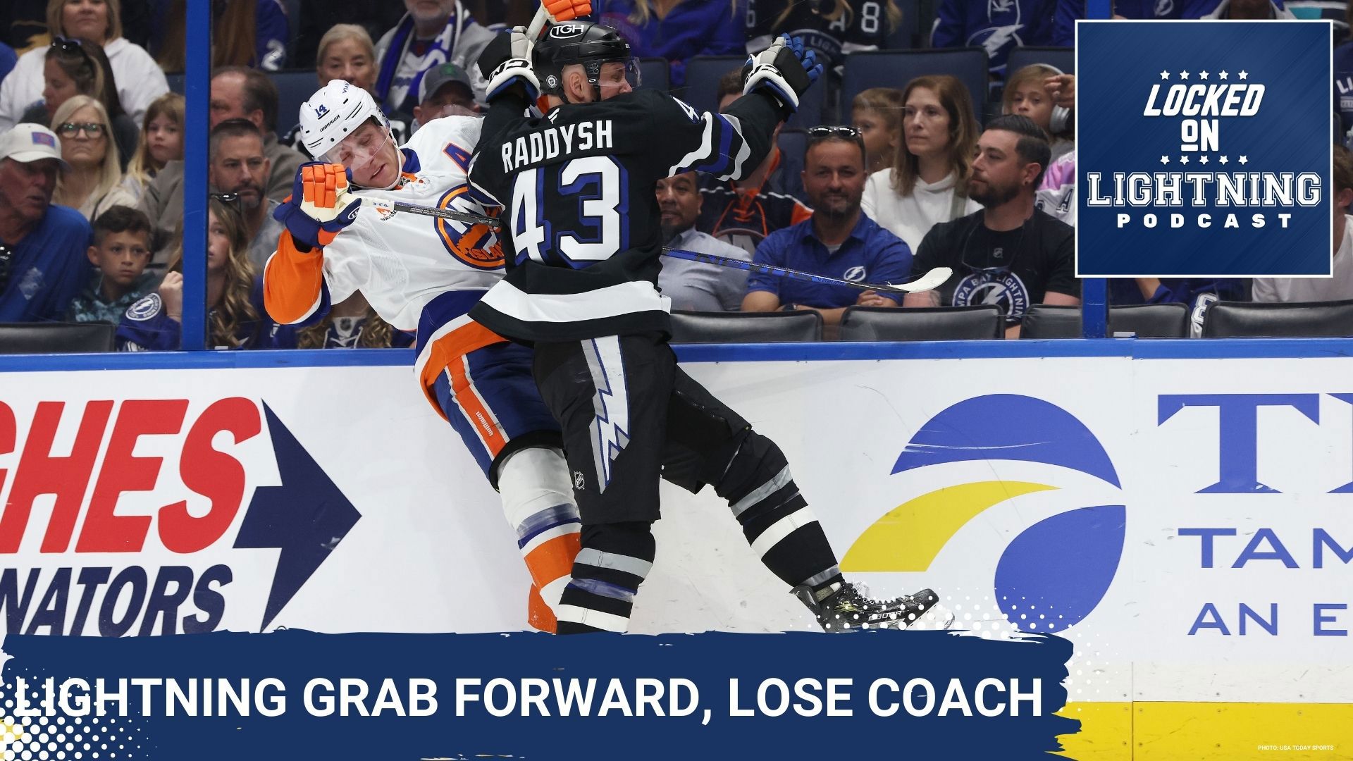 The Tampa Bay Lightning made an international signing on the same day they lost one of their assistant coaches. How do these moves affect the coming free agency?