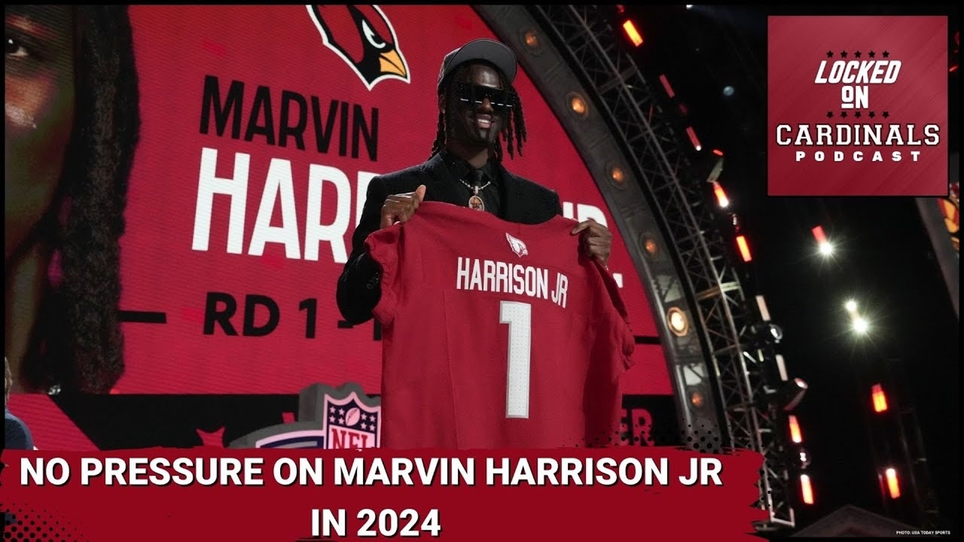 Arizona Cardinals Marvin Harrison Has a Stress-Free 2024 | wusa9.com